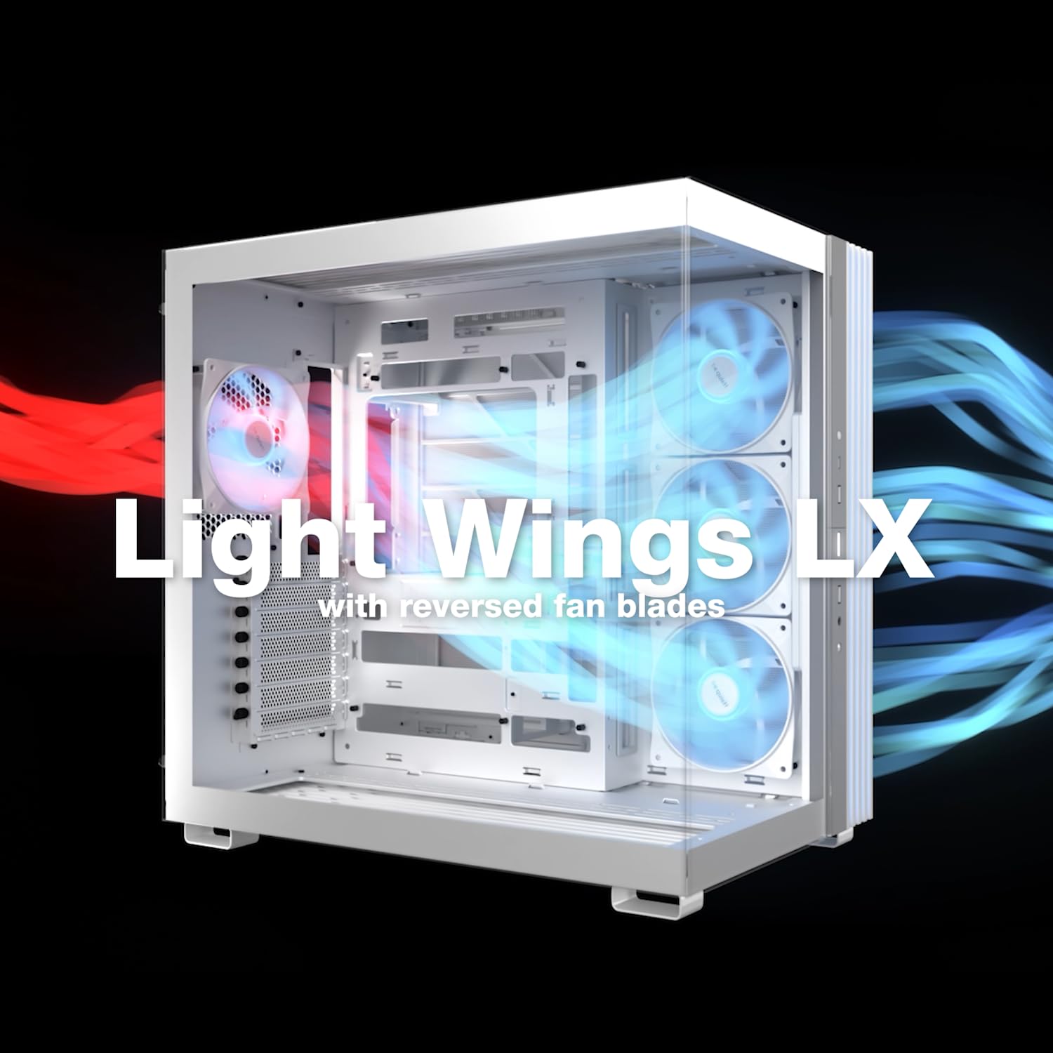 be quiet! Light Base 600 LX Mid-Tower PC Case - Black | High Airflow Design | Tempered Glass Side Panel | for Gaming & Workstation Builds | Perfect for Streamers & Content Creators