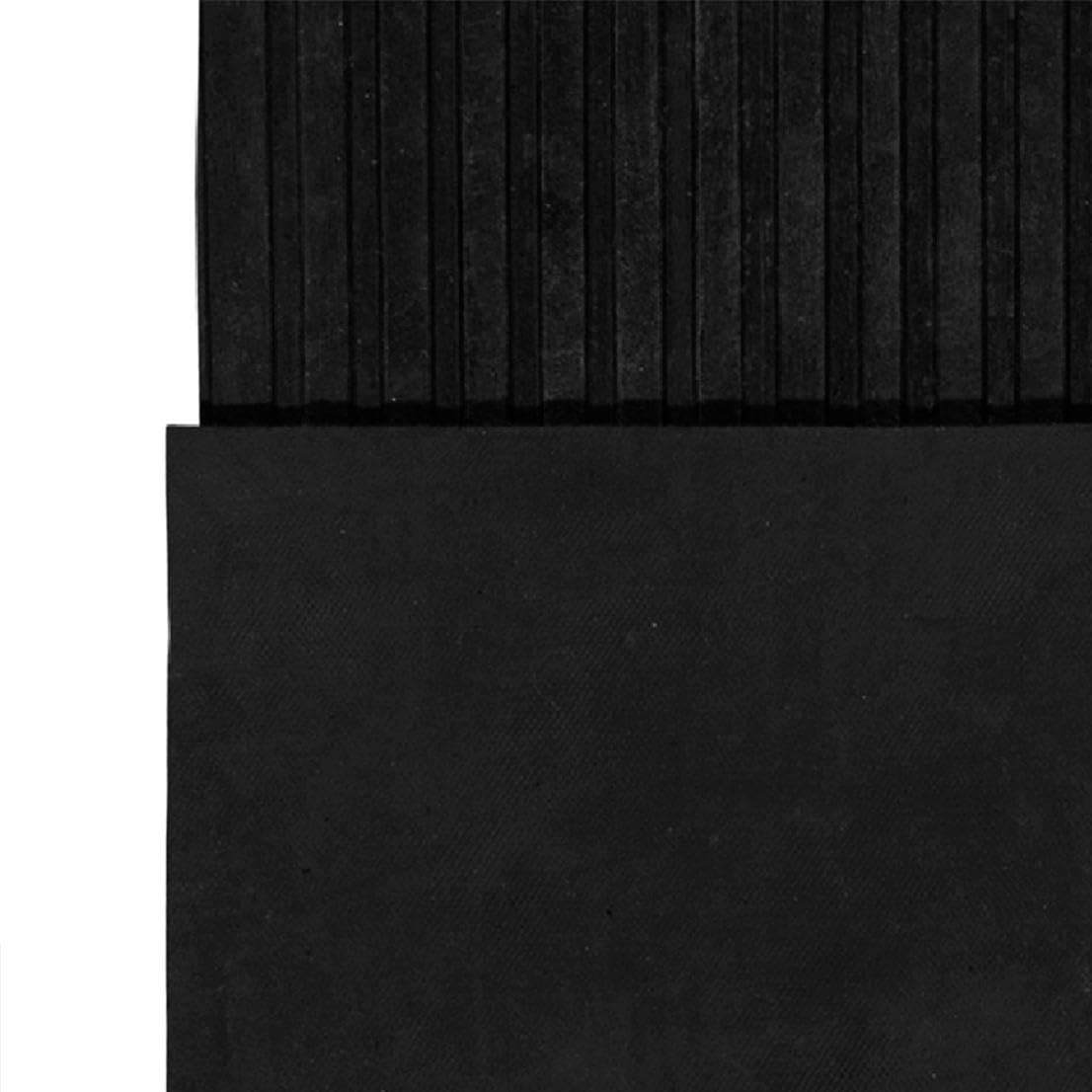 Ottomanson 2x3 Non-Slip Rubber Doormat - Waterproof, Easy Clean, Indoor Outdoor Use - 20