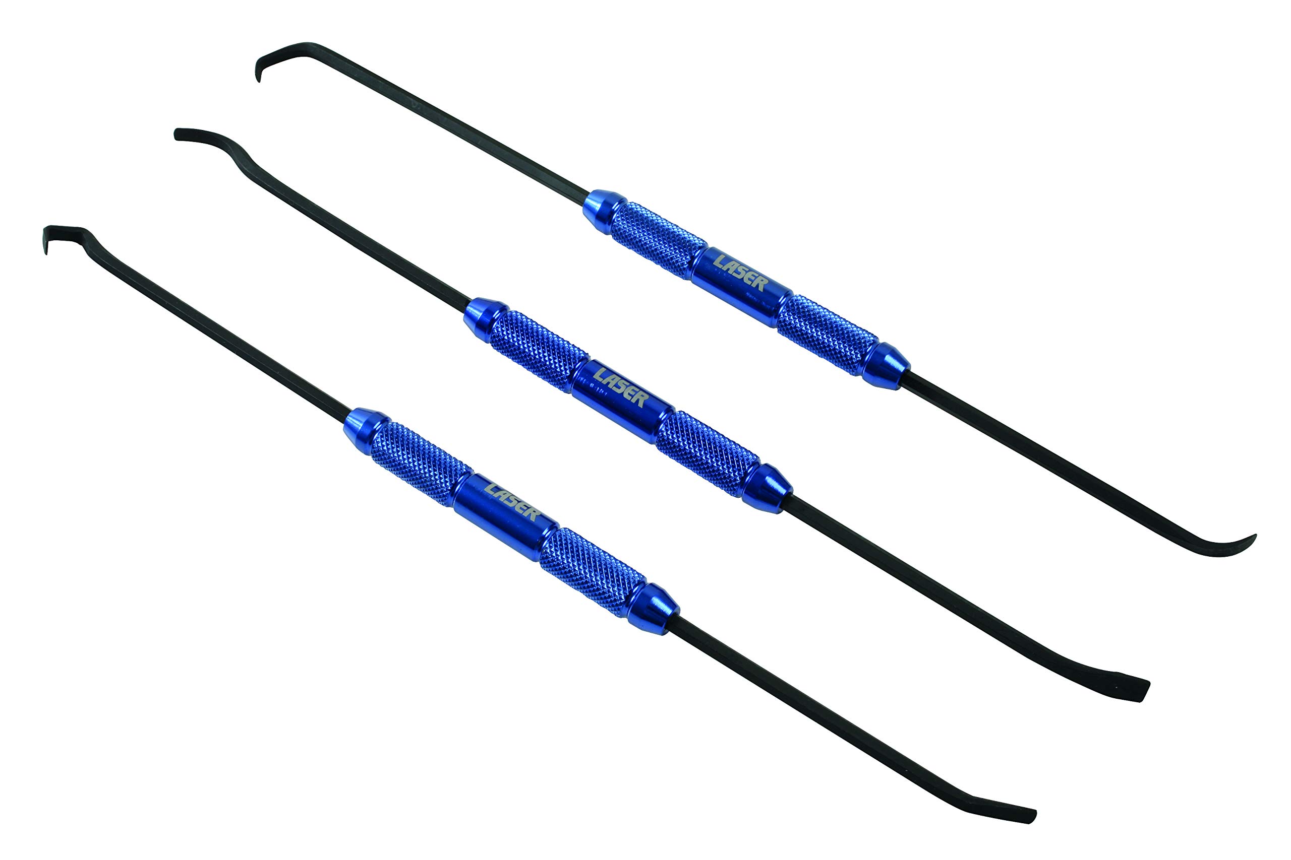 7886 Mini Pry Bar Set - 3-Piece Stainless Steel Hand Tools for Home Repair, Automotive & DIY Projects | Durable & Compact for Tight Spaces