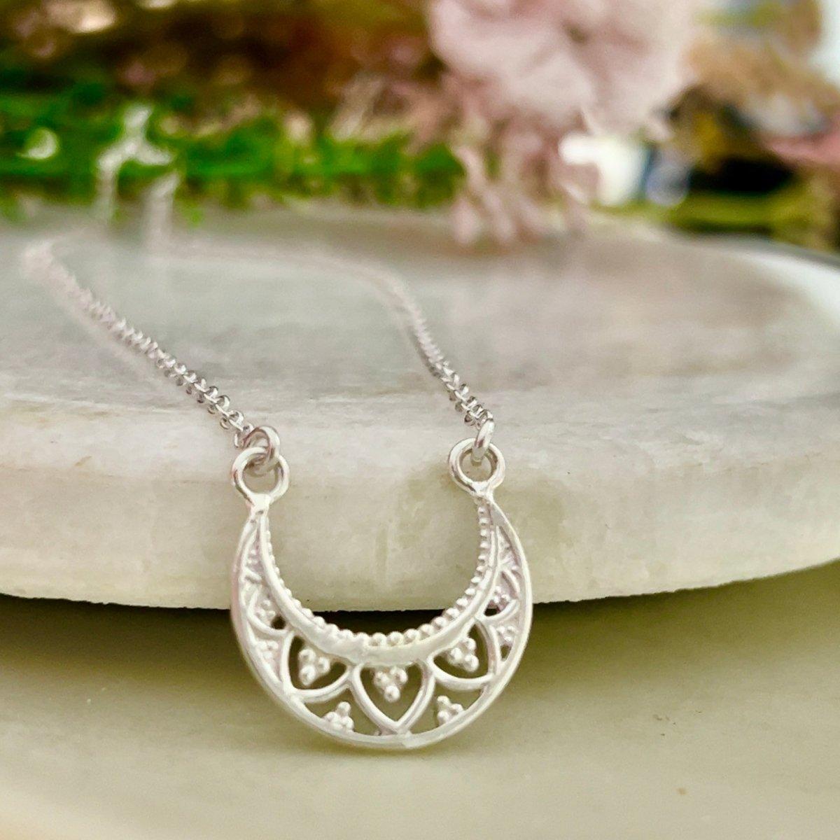 Laihas La Boheme Sterling Silver Boho Necklace for Women - Handmade Vintage Bohemian Jewelry - Perfect for Festivals, Weddings & Everyday Wear