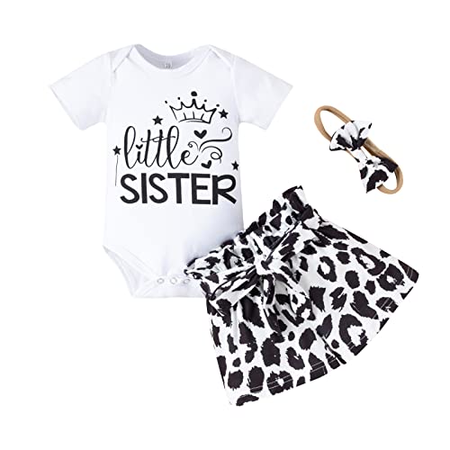 IMEKIS Matching Sister Outfits for Baby & Toddler Girls - Boho Rainbow Romper, T-Shirt, Shorts & Headband Set | Summer Clothes for Sibling Photos, Family Reunions & Special Occasions