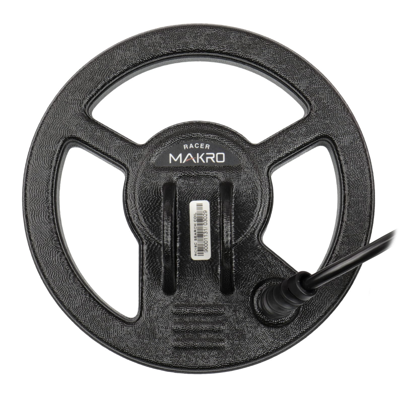 Nokta RC18C 7 Concentric Search Coil for Racer Series Metal Detectors - Waterproof Coil for Treasure Hunting, Gold Prospecting & Beach Metal Detecting
