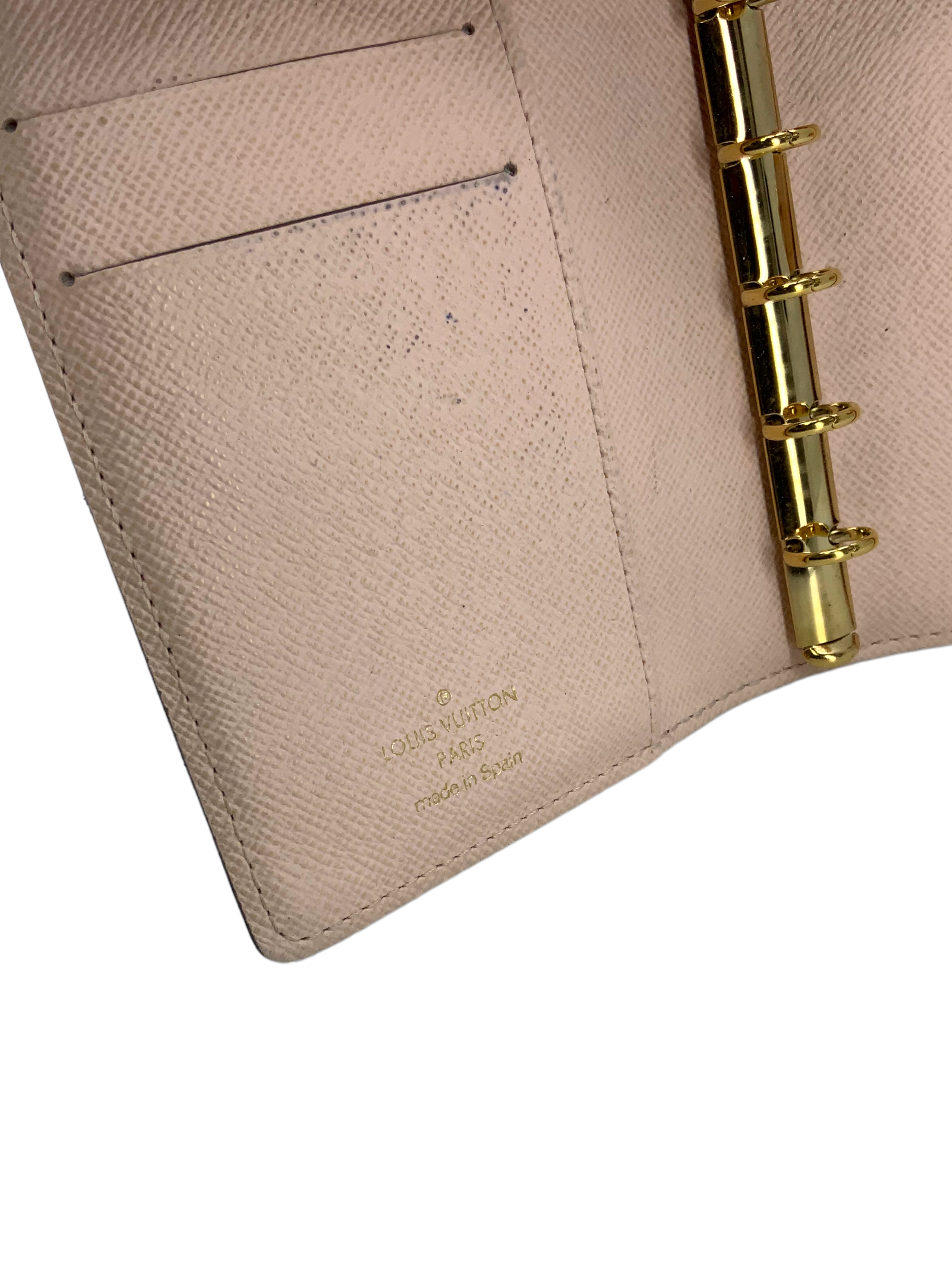 Authentic Louis Vuitton Monogram Canvas Agenda PM Wallet - Slim Organizer for Credit Cards & Notes - Perfect for Business Professionals & Daily Use