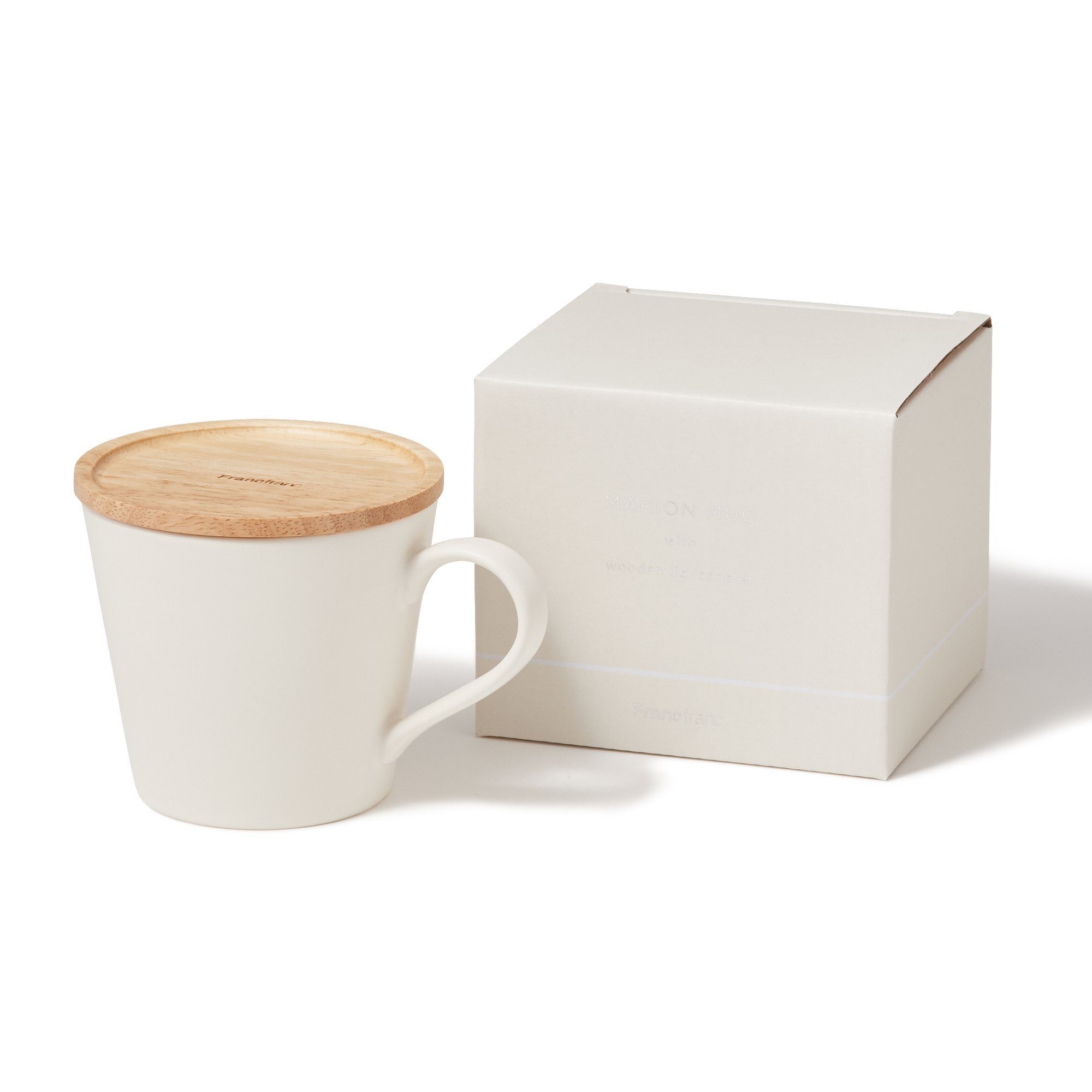 Premium Marion Mug Ivory - Elegant Ceramic Coffee Cup with Handle - Perfect for Home, Office, and Gifts