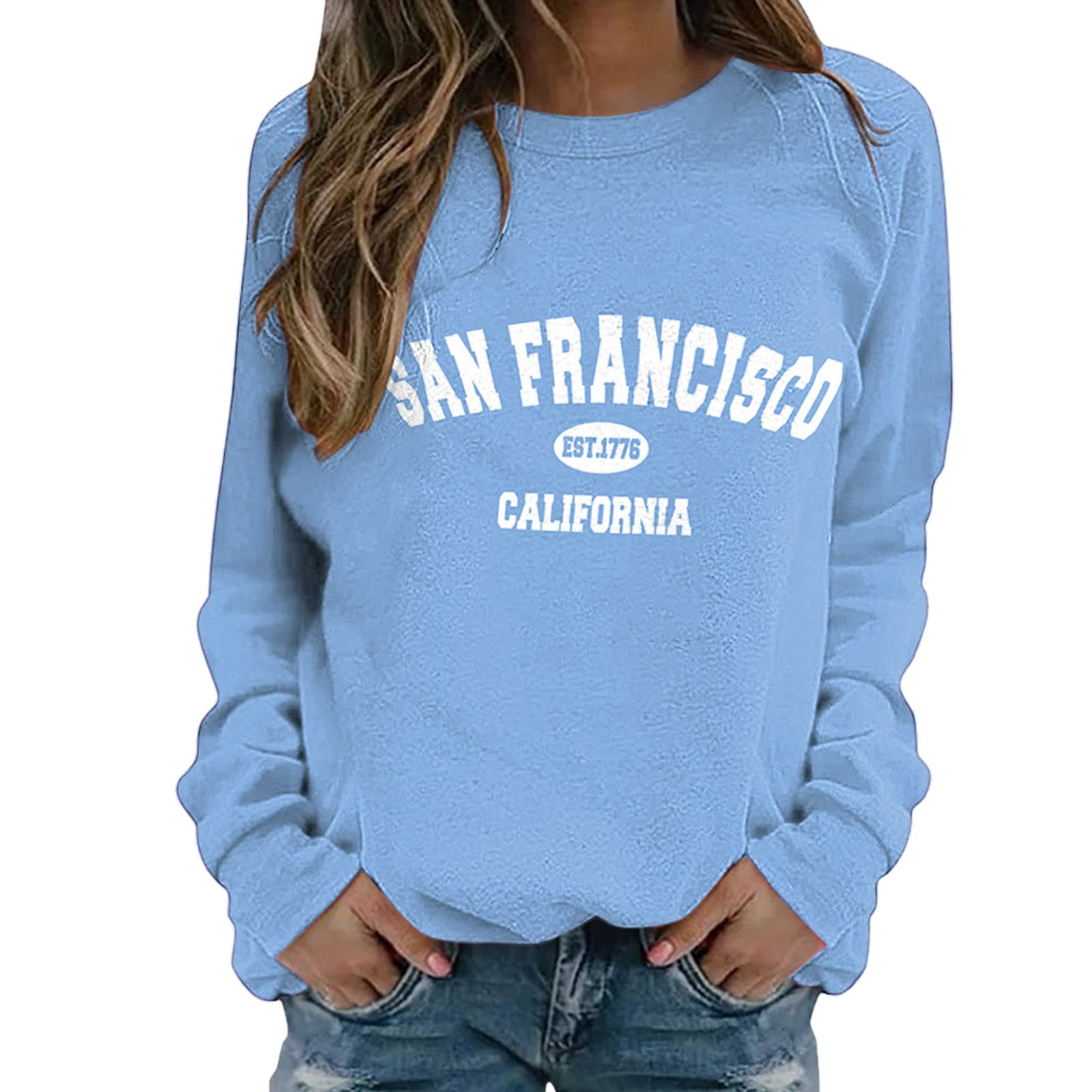 Women's Casual Full Zip Pullover Hoodie - Round Neck Long Sleeve Sweatshirt for Everyday Wear | Perfect for Workouts, Lounging & Outdoor Activities
