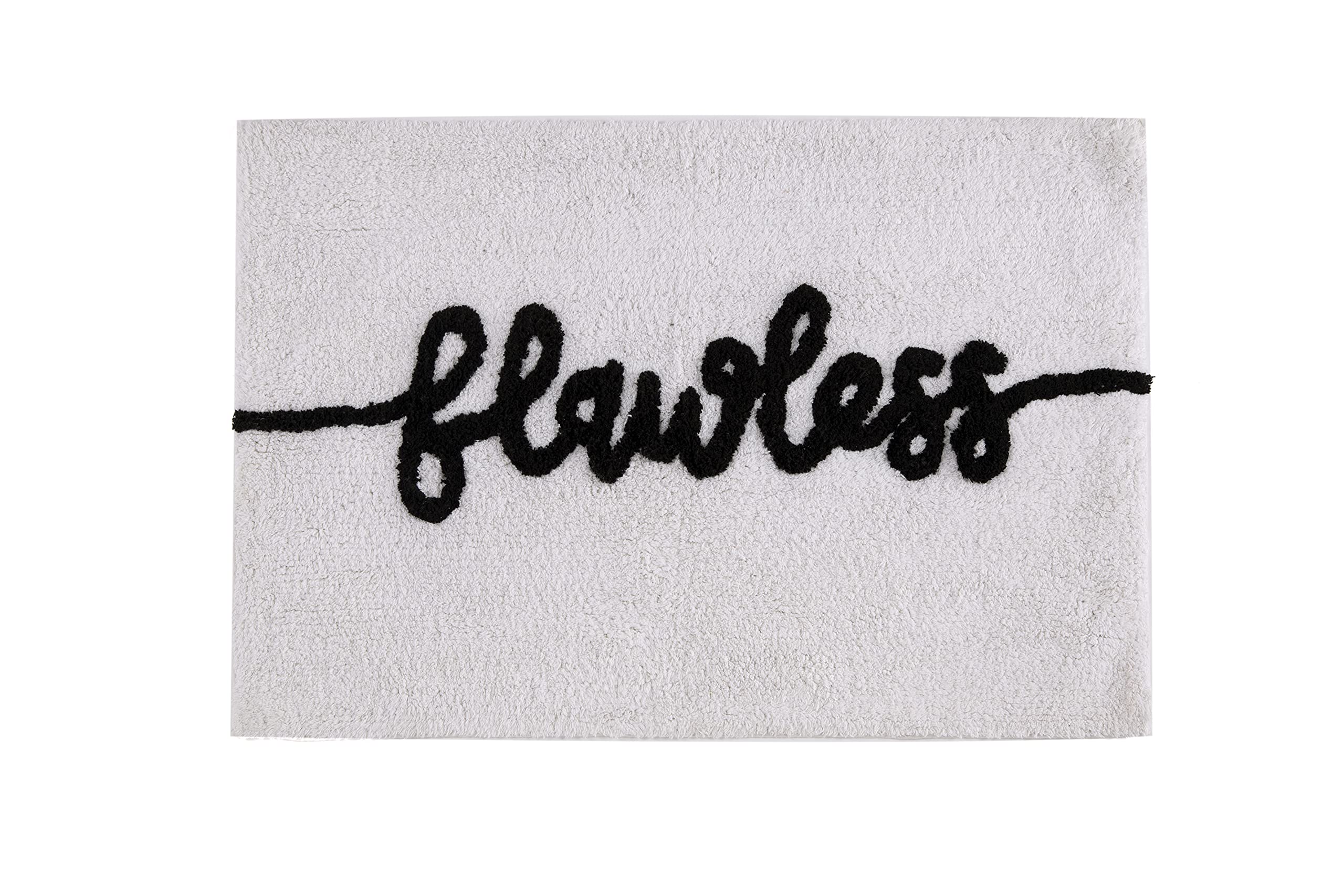 Shiraleah Flawless Non-Slip Bath Mat - Super Absorbent, Quick-Dry Bathroom Rug for Shower, Tub & Floor - Soft & Plush Memory Foam with Anti-Skid Backing - Perfect for Bathroom Safety & Comfort