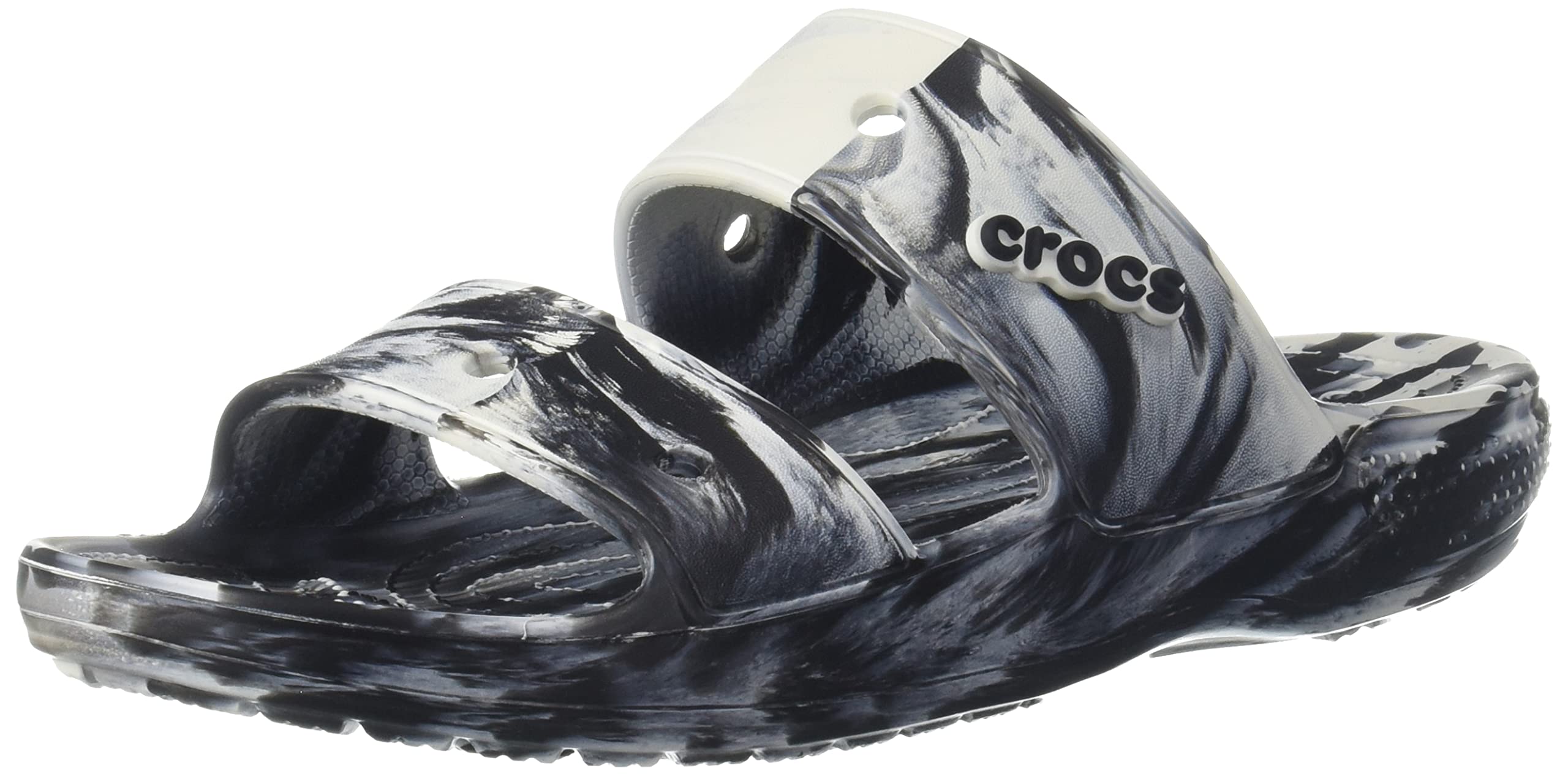 Crocs Unisex Classic Two-Strap Slide Sandals for Men & Women - Comfortable Waterproof Pool & Beach Slides for Summer Outdoor Activities