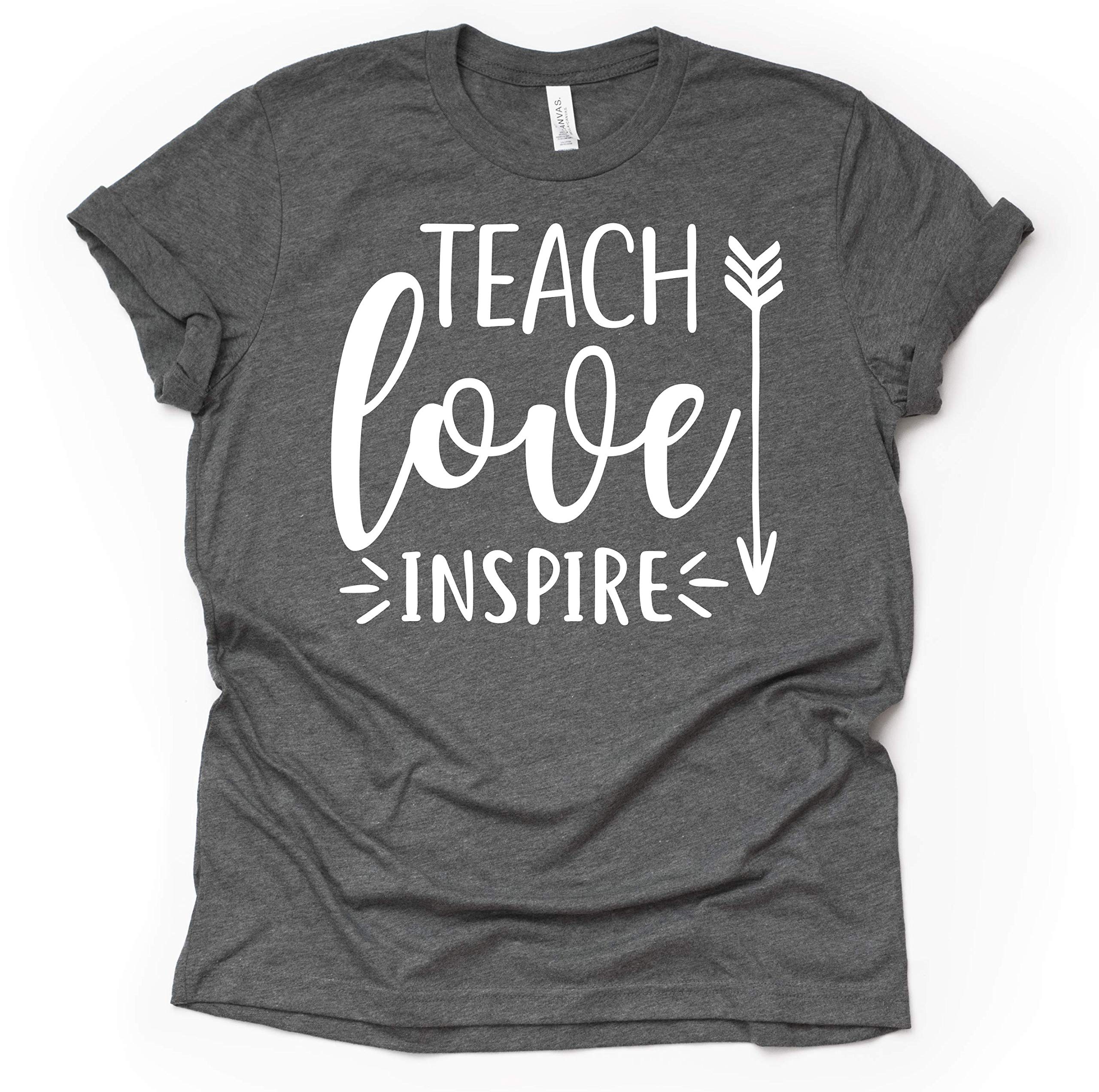 Women's Teacher T-Shirt - Misses, Unisex & Plus Size Available in Assorted Colors | Teacher Appreciation Gift | Perfect for Classroom, School Events & Teacher's Day