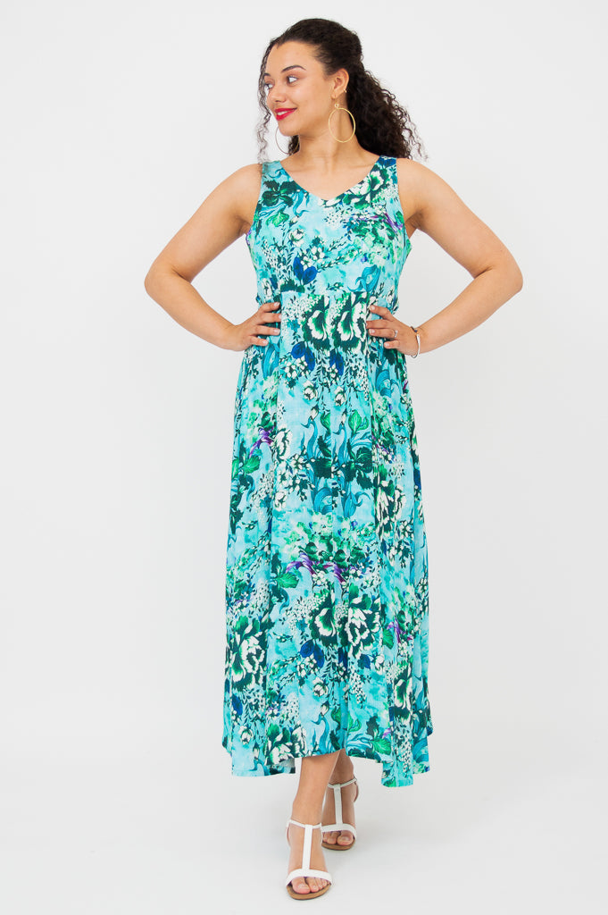 Enchanting Coraline Dress - Soft Linen Bamboo Blend for Women | Perfect for Summer Outfits, Beach Vacations & Boho Fashion