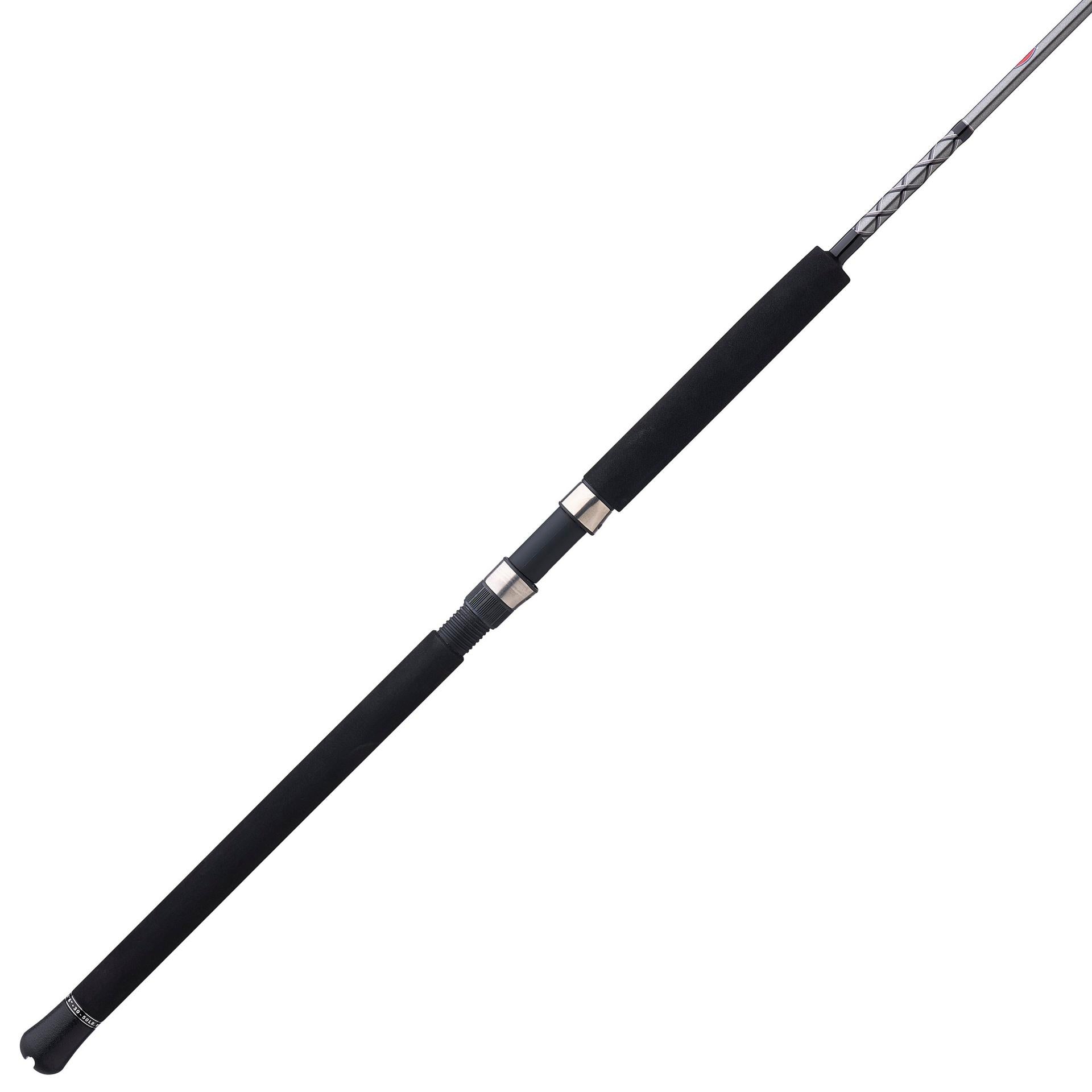 Ally™ II Spinning Boat Fishing Rod - Saltwater & Freshwater Fishing Pole for Offshore & Inshore Angling - Perfect for Trolling, Casting & Bottom Fishing from Boats, Docks & Shorelines