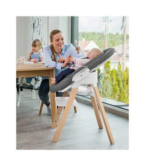 Stokke Steps High Chair Complete - Adjustable Baby Feeding Chair for Toddlers & Infants - Modern Ergonomic Design for Home & Restaurant Use