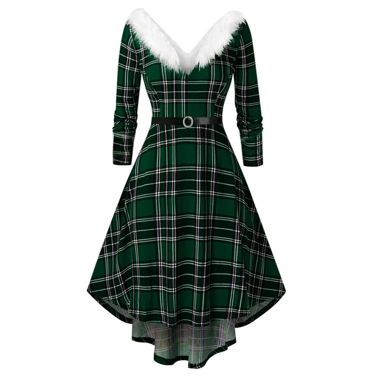 Vintage Christmas Sweater Dress for Women - Elegant Long Sleeve Formal Wedding Party Dress | Perfect for Holiday Parties, Christmas Gatherings & Special Occasions