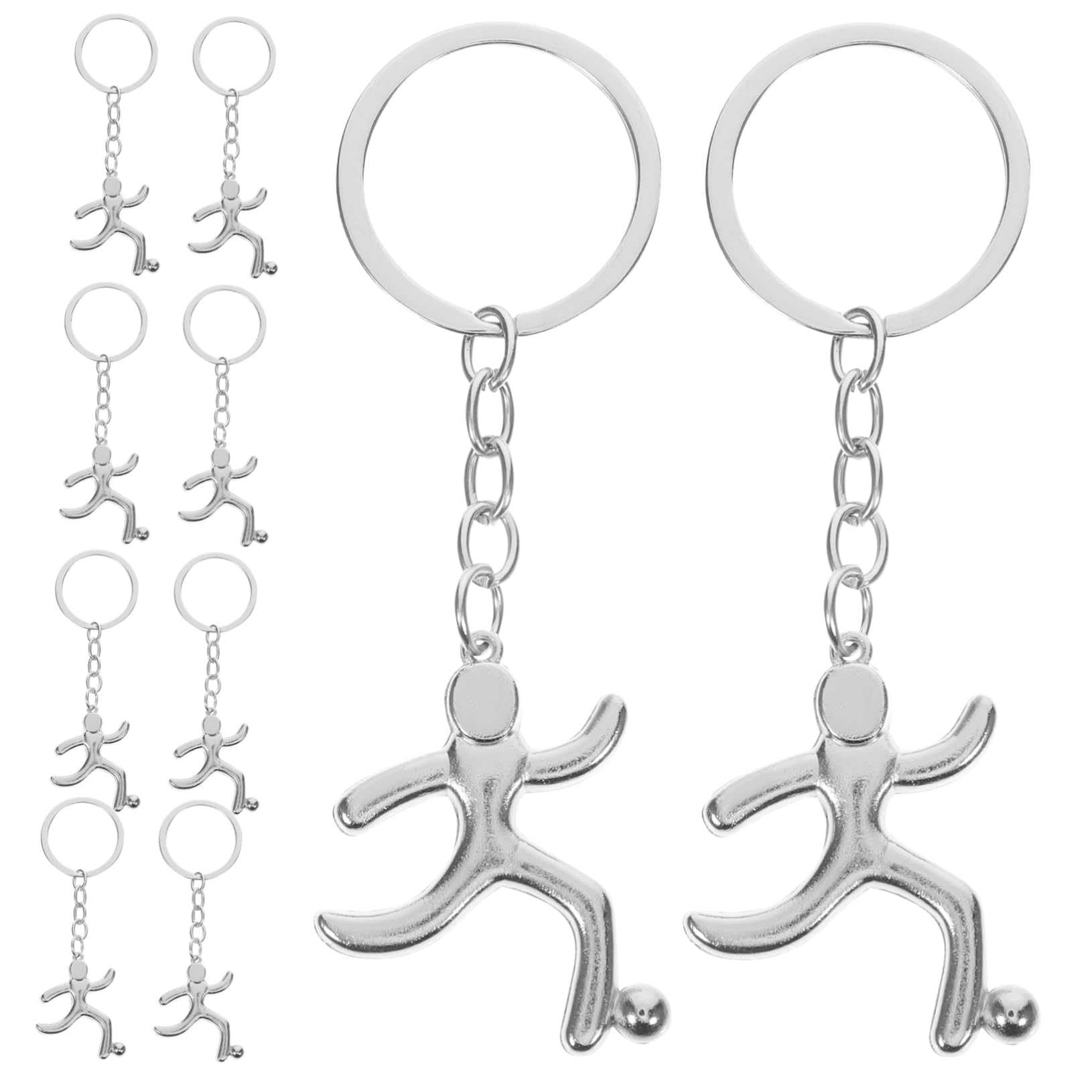 MUSISALY Football Athlete Keychains Soccer Delicate Ornament Keychains Charm for Bags and Sports Gear