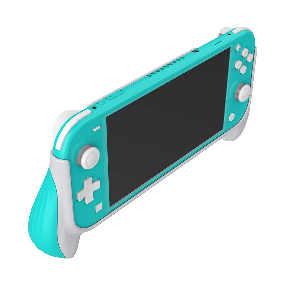 Ergonomic Grip Case for Nintendo Switch Lite - Comfortable Hand Grips & Protective Cover, Compatible Accessories for Nintendo Switch Lite (Green) - Perfect for Gaming, Travel & Long Play Sessions