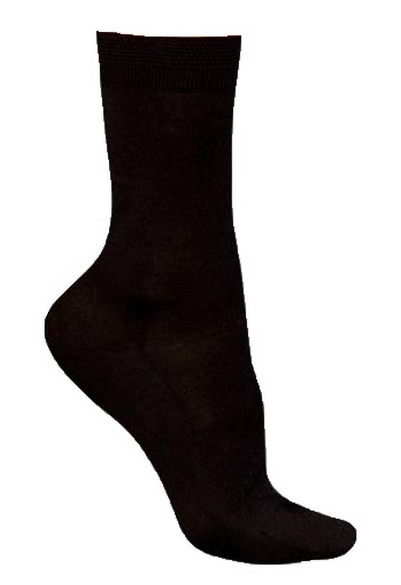 Falke Women's Finest No3 Merino Wool & Silk Socks - Black | Ultra Soft & Warm Winter Socks for Women | Perfect for Hiking, Travel & Everyday Comfort