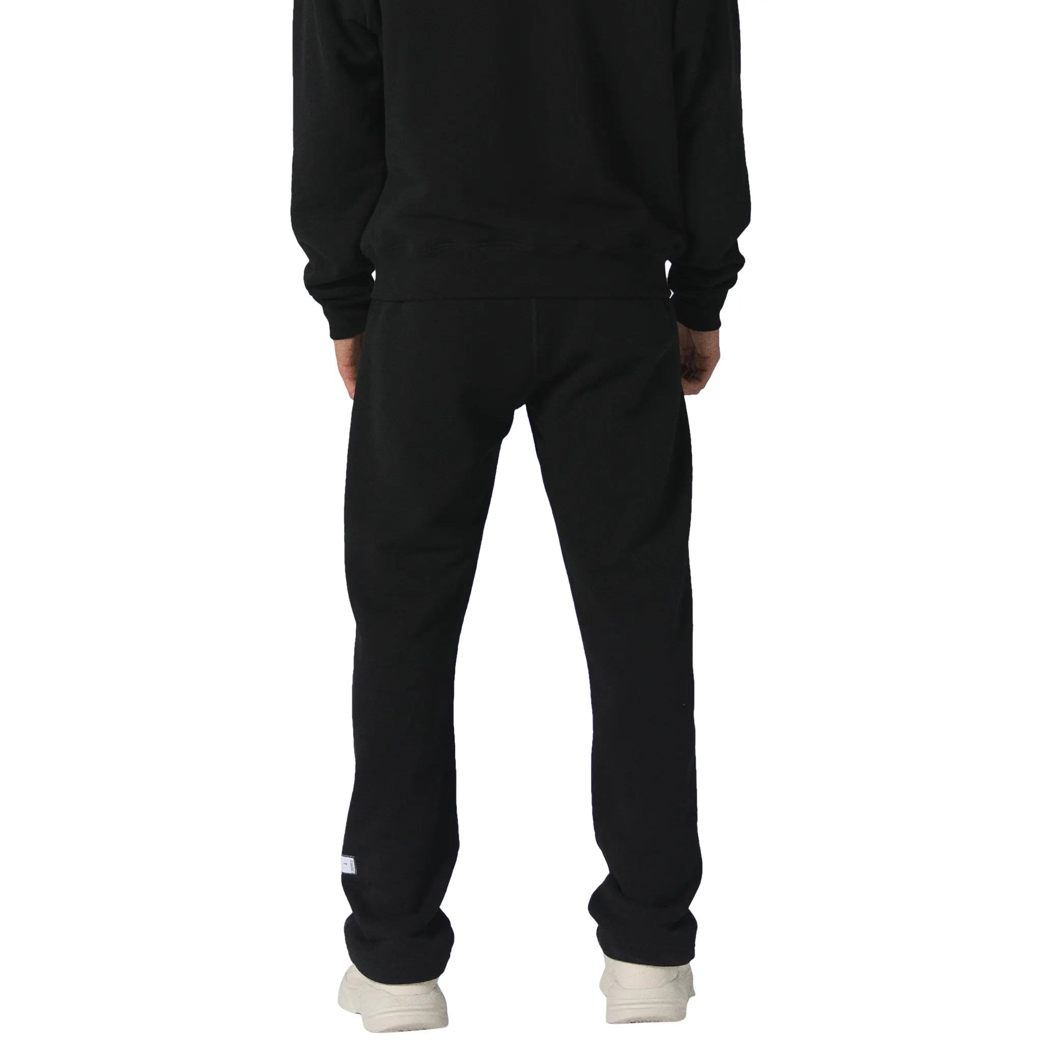 Human Race Mars Straight Leg Black Sweatpants for Men - Comfortable Casual Joggers with Elastic Waistband - Perfect for Gym, Running, Lounging and Streetwear Fashion