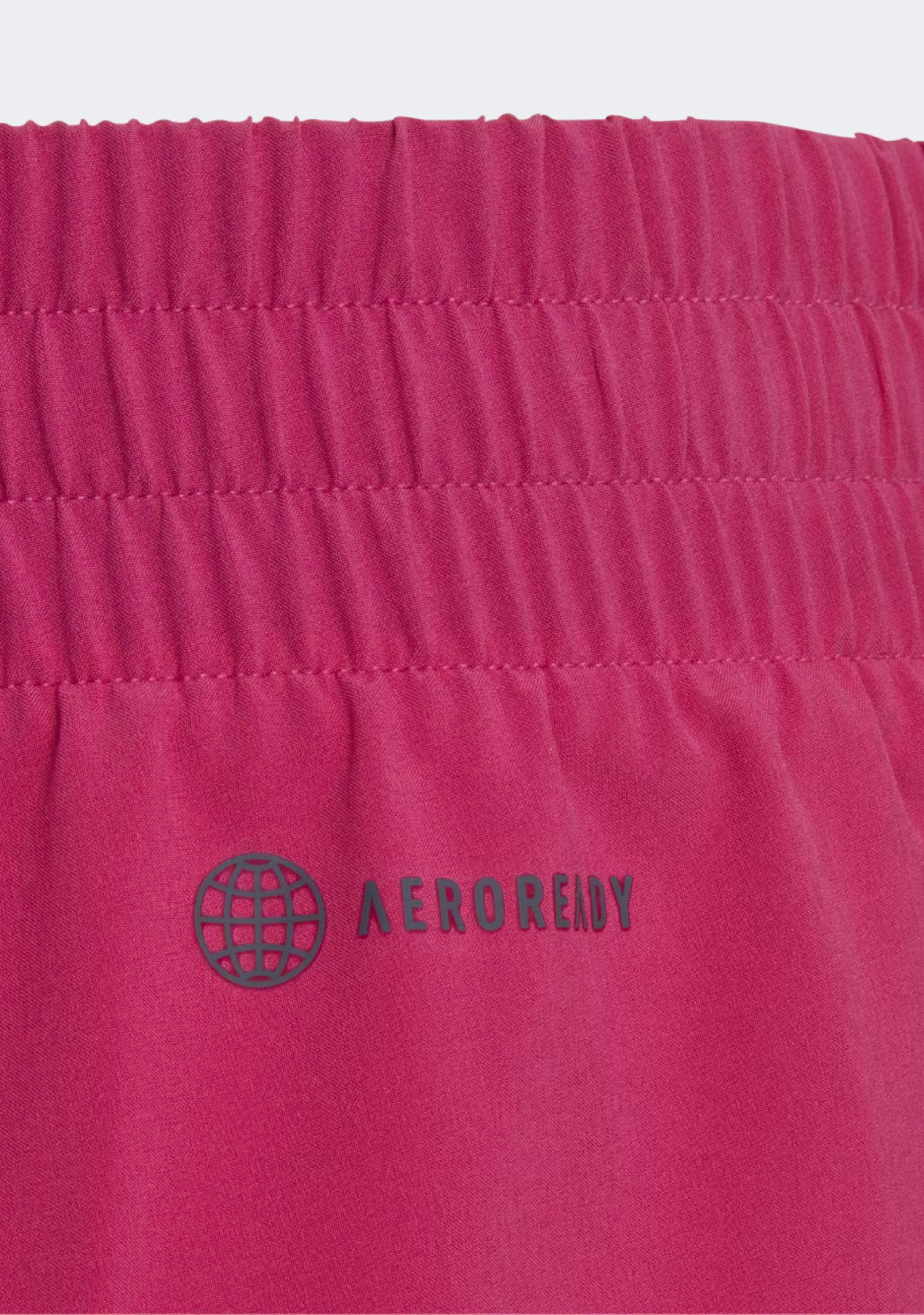 Adidas Junior Training Shorts for Girls - High Rise 3 Stripes Woven AEROREADY Comfort | Perfect for Gym, Running & School Sports Activities