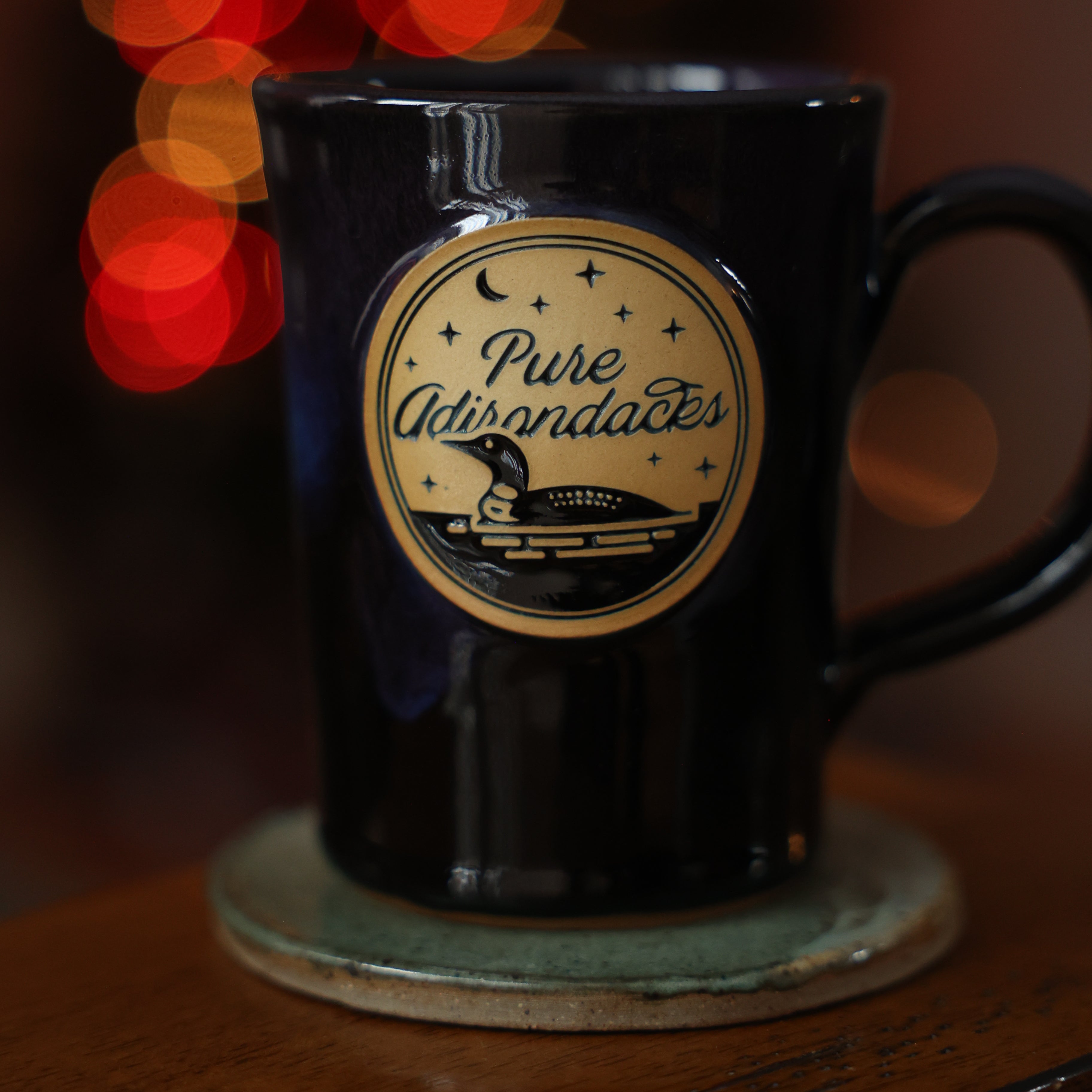 Premium Lakeside Coffee Mug - Insulated Ceramic Travel Mug for Hot & Cold Drinks - Perfect for Camping, Office & Outdoor Adventures