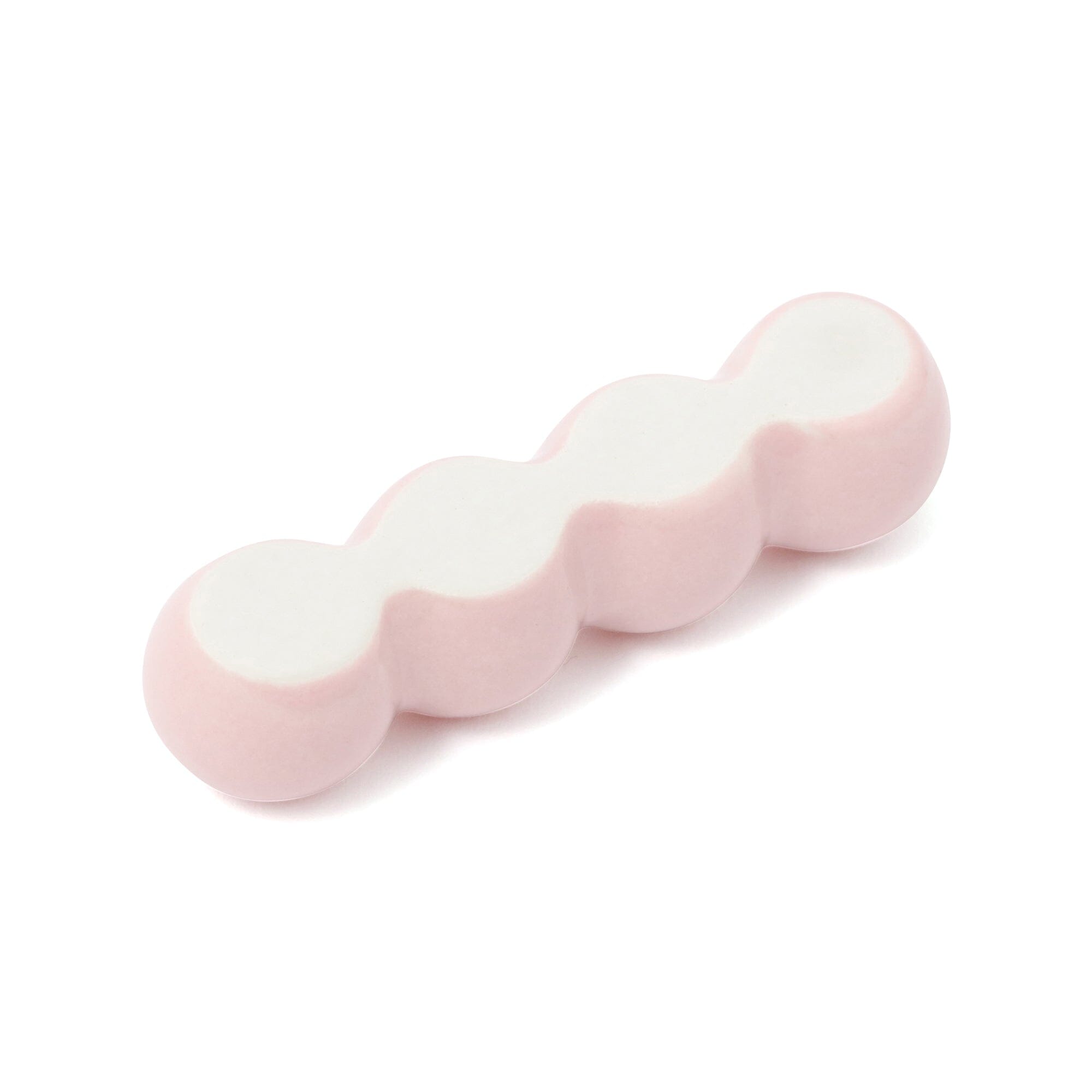 Pom Pom Pink Chopstick Rests Set of 2 - Elegant Tableware for Sushi, Asian Dining & Home Decor