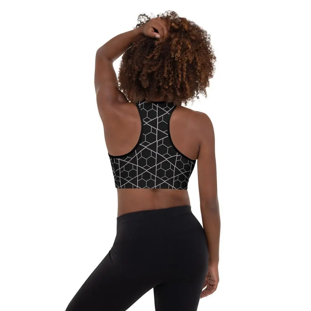 Breathable Moisture-Wicking Padded Yoga & Sports Bra for Women - Comfortable Workout & Activewear for Gym, Running, and Pilates
