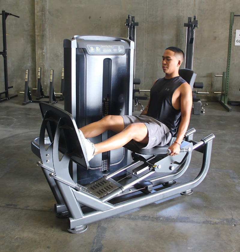 Seated Leg Press Machine - Heavy Duty Gym Equipment for Home & Commercial Use - Perfect for Leg Workouts, Strength Training & Fitness Goals