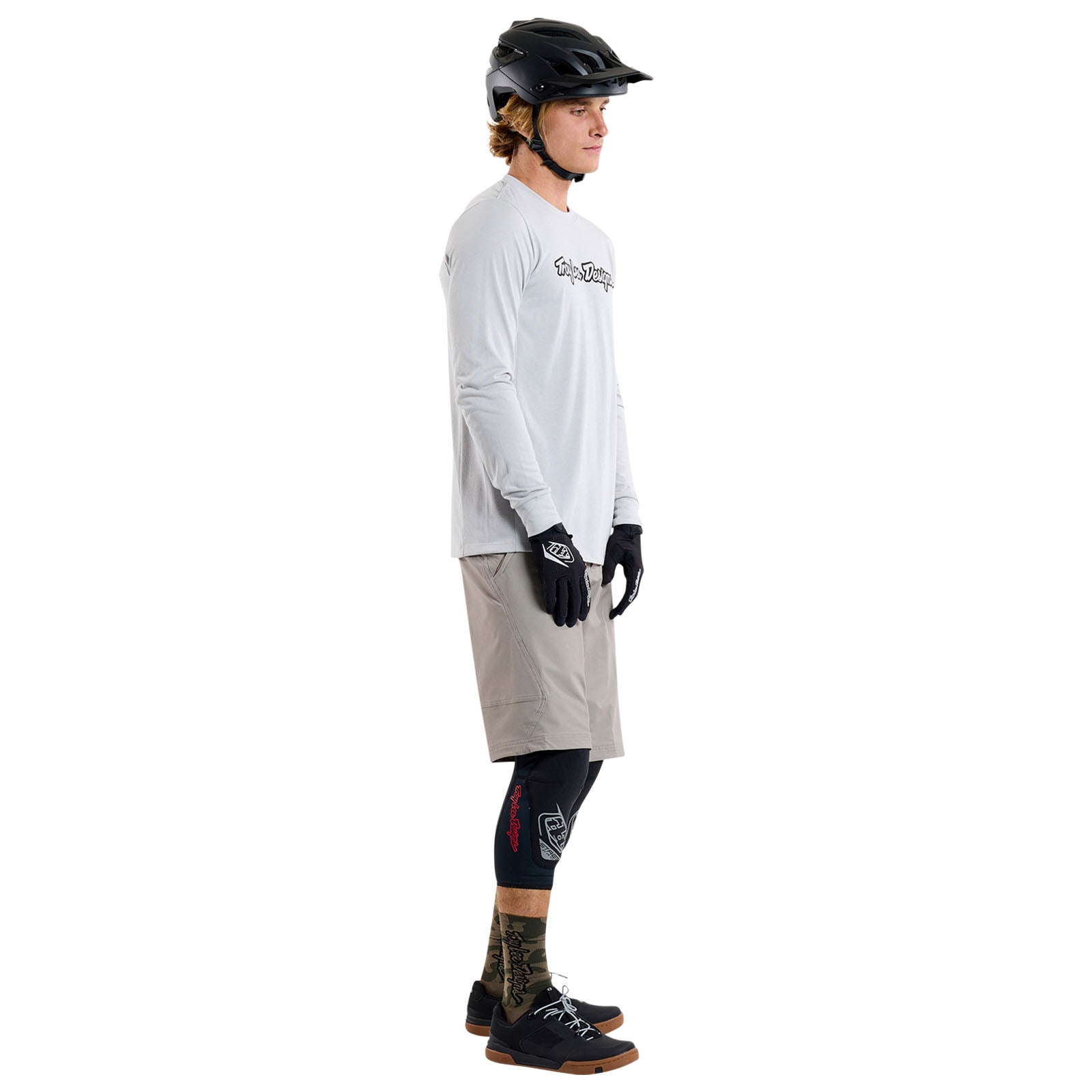 Skyline Long Sleeve Jersey Radioscape Mist - Men's Athletic Performance Shirt for Running, Cycling & Outdoor Sports
