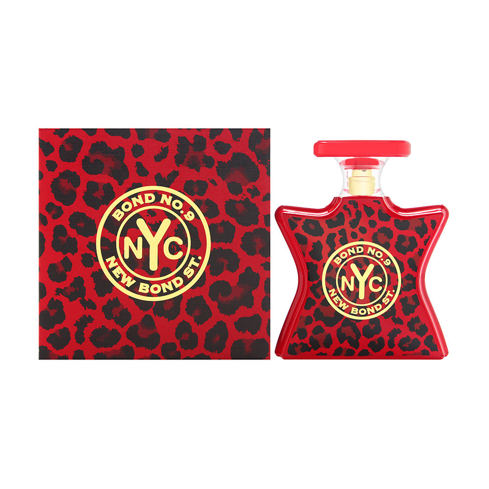 Bond No 9 New Bond Street 100ML Eau de Parfum Spray for Women & Men - Luxury Unisex Fragrance for Date Night & Special Occasions