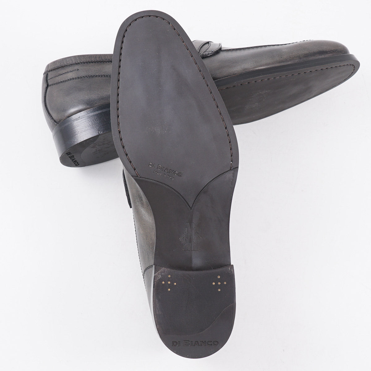 Di Bianco 'Manzoni' Unlined Leather Loafers - Premium Italian Handmade Slip-On Shoes for Men | Perfect for Business Casual, Office & Formal Occasions