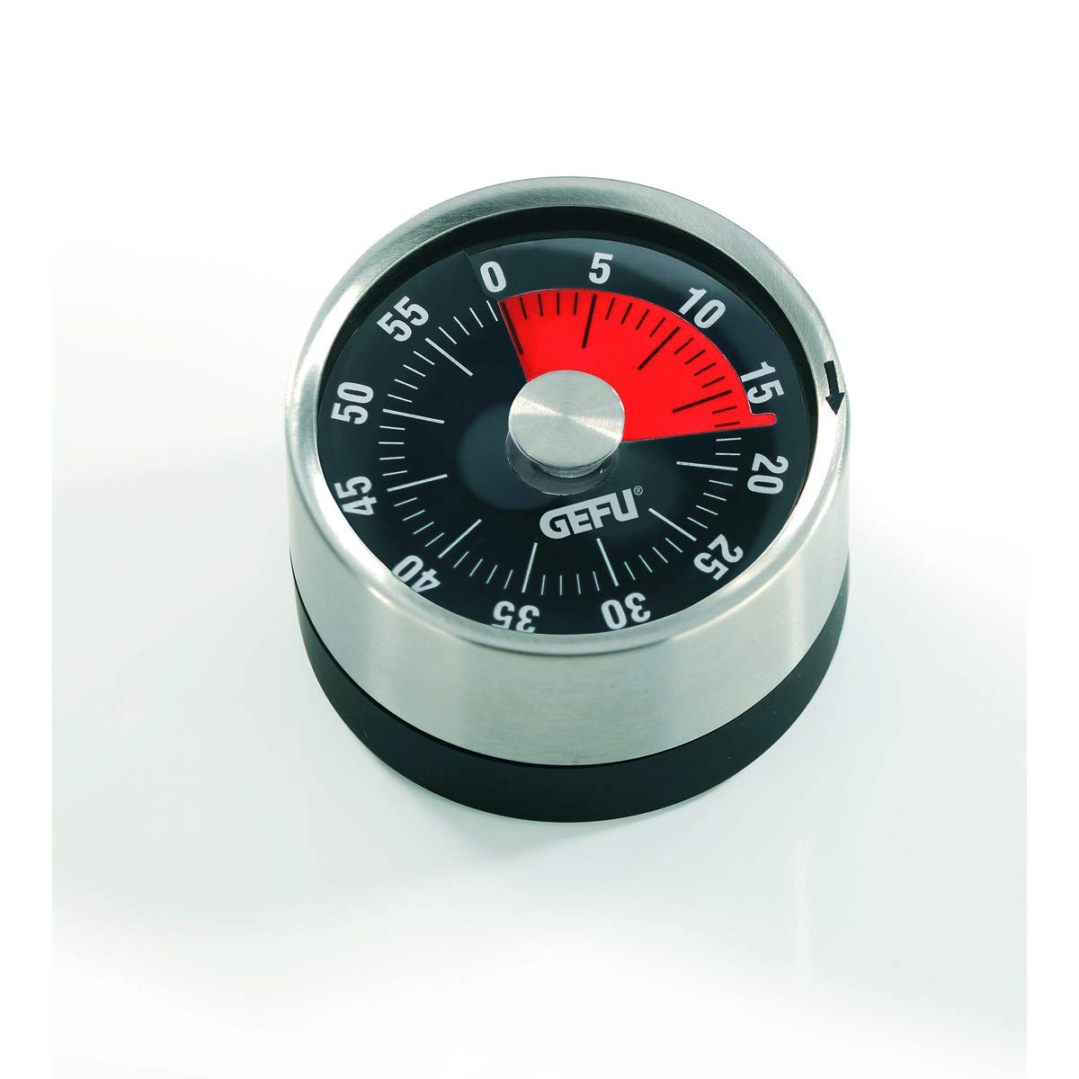 Gefu 12310 Kitchen Timer - 61mm Diameter, Magnetic Countdown Timer for Cooking, Baking, and Meal Prep | Perfect for Home, Restaurant, and Professional Chefs