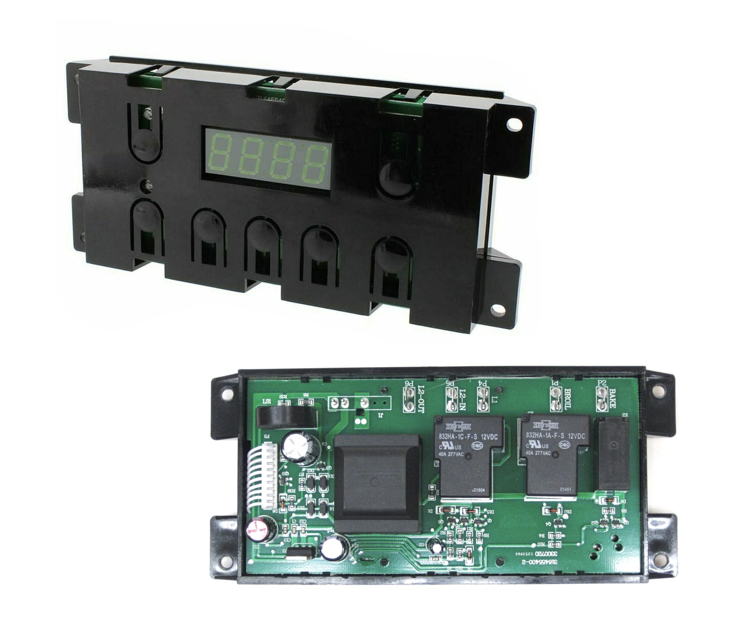 Electrolux Frigidaire Oven Clock Timer Replacement - Compatible with AP3960228, PS1528269, 316455420 - Perfect for Range Stove Repair & Kitchen Appliance Maintenance