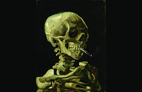 Skull With Cigarette