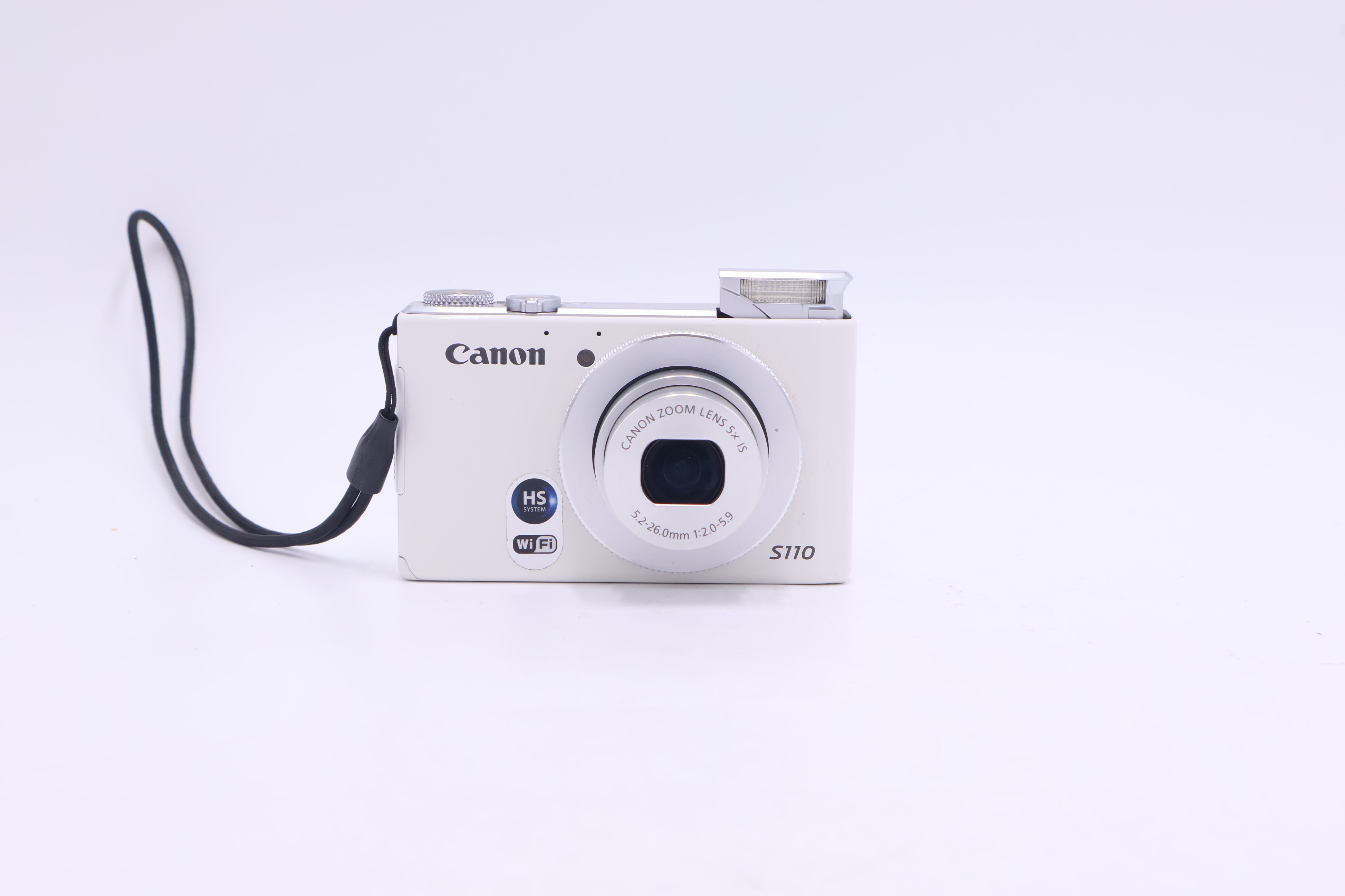 Canon PowerShot S110 12.1MP Digital Camera with 5x Optical Zoom, f/2.0 Lens & 3.0
