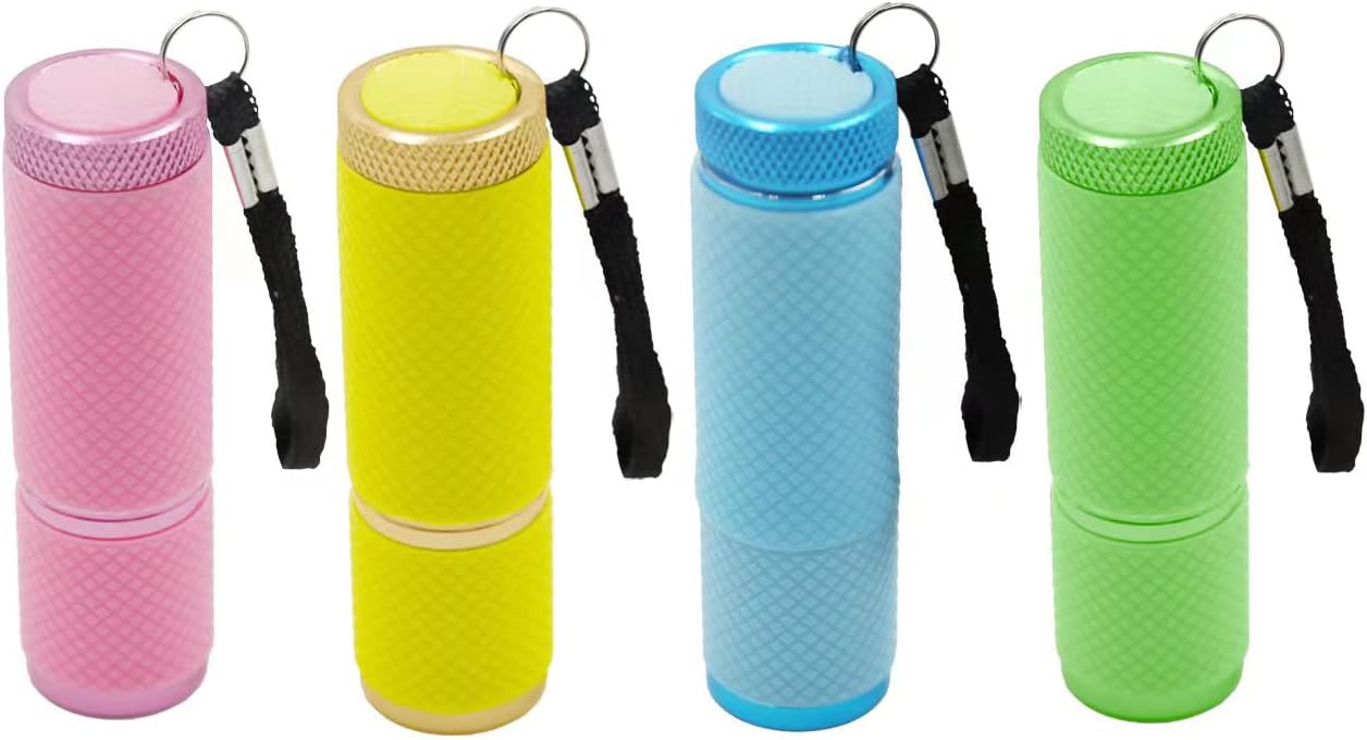 9 LED Flashlight with Glow in the Dark Feature - Bright, Durable & Waterproof for Camping, Hiking, Emergency & Outdoor Adventures