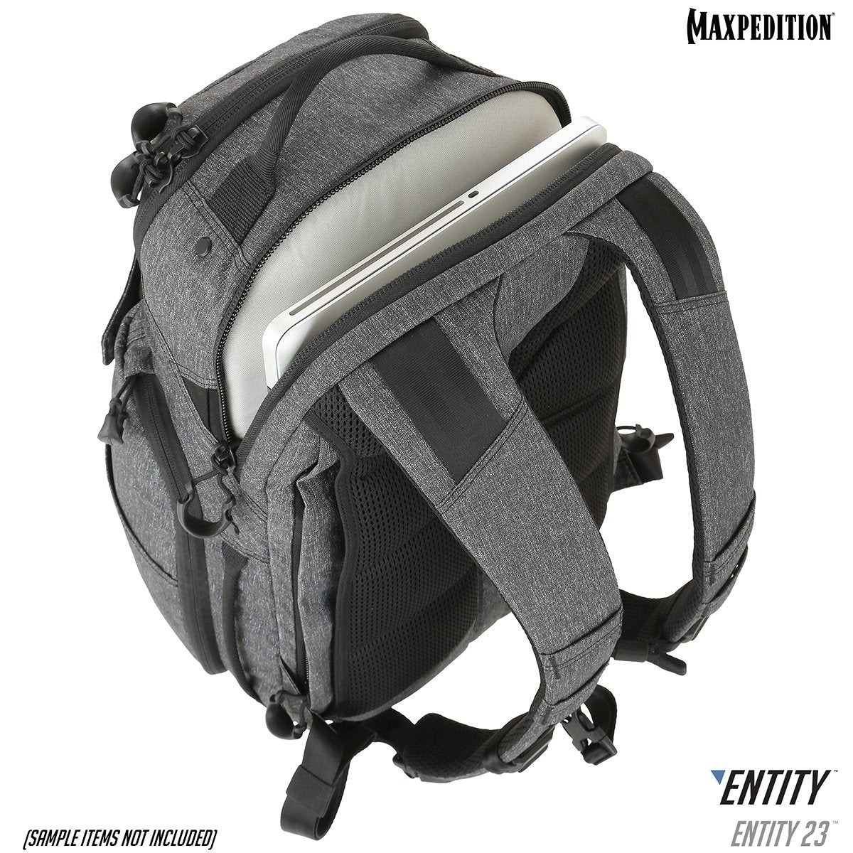 Entity 23™ CCW Concealed Carry Laptop Backpack 23L - Waterproof Anti-Theft Business Travel Backpack for Men & Women - Perfect for Office, College, Airplane & Everyday Commute