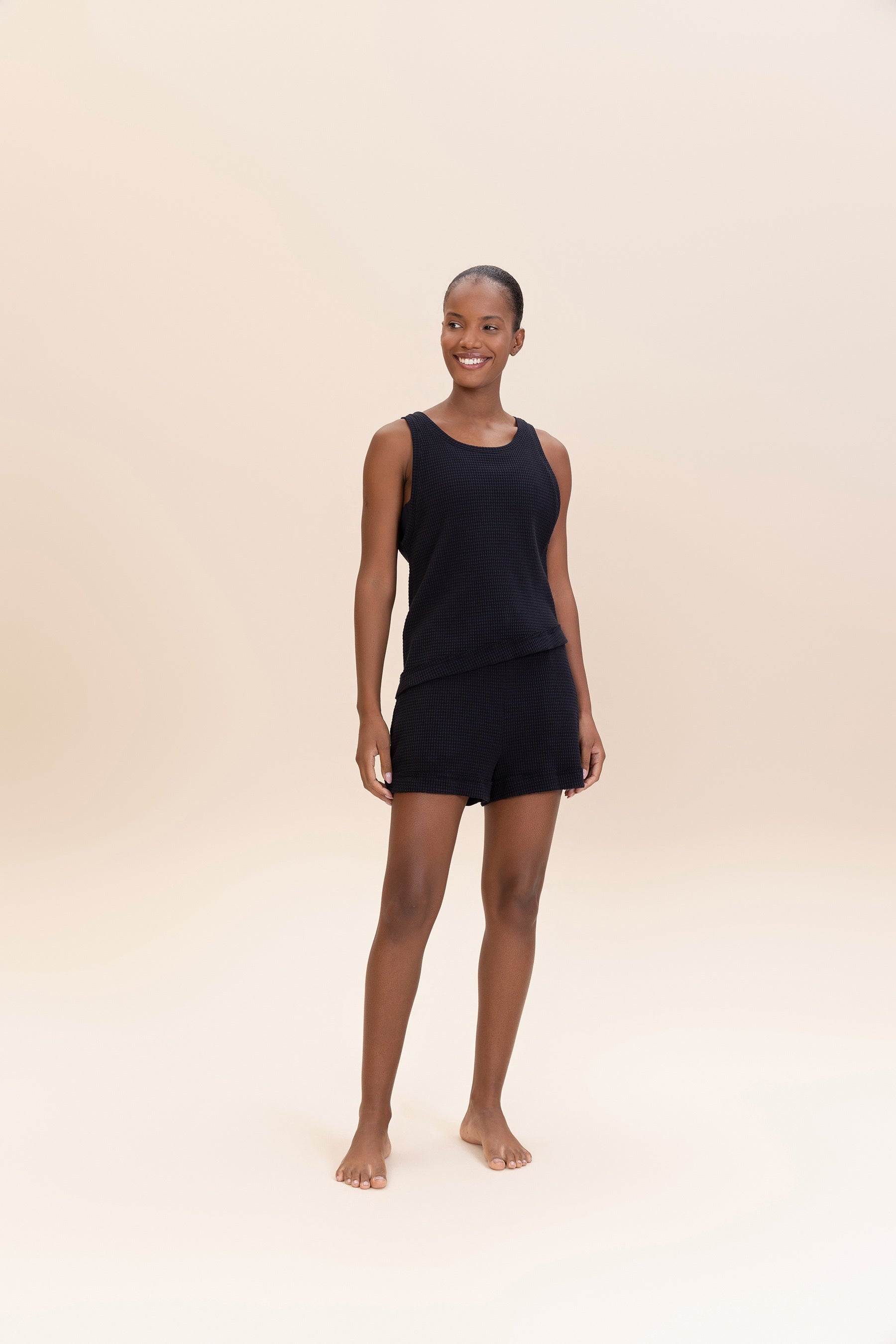 Asymmetric Cozy Tank Top for Women - Trendy Sleeveless Summer Tops - Perfect for Beach, Gym, and Casual Wear