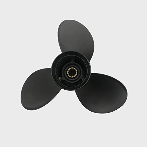 Captain Propeller 13.5x15 for Suzuki Outboard Motors 60HP-140HP (DF60, DT75, DF70, DT90, DT100, DT115, DT140) - 13 Tooth Spline Replacement Part 58100-94500-019 - Perfect for Fishing Boats, Speed Boats & Marine Applications