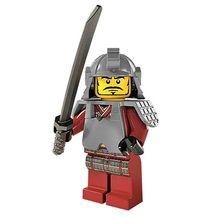 LEGO Collectible Minifigures Series 3 Samurai Warrior (4/16) - Rare Limited Edition Action Figure for Display & Play | Perfect for LEGO Enthusiasts, Collectors & Gift Giving