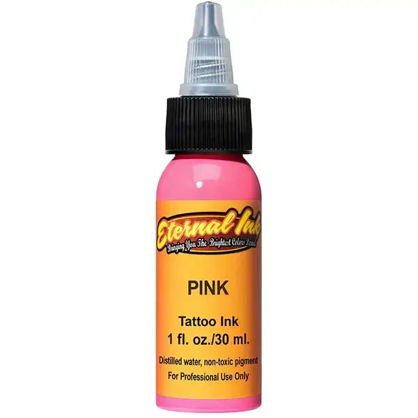Eternal Ink - Premium Pink Tattoo Ink for Professional Artists & Tattoo Enthusiasts | Long-Lasting, Vibrant Color | Perfect for Tattoos, Body Art & Permanent Makeup