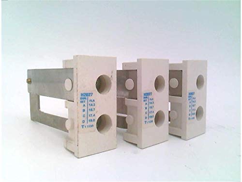 Cutler Hammer H2027-3 Heater Coil 3-Pack (14.3/19.0 AMP) - Replacement Heating Element for Industrial Equipment & HVAC Systems