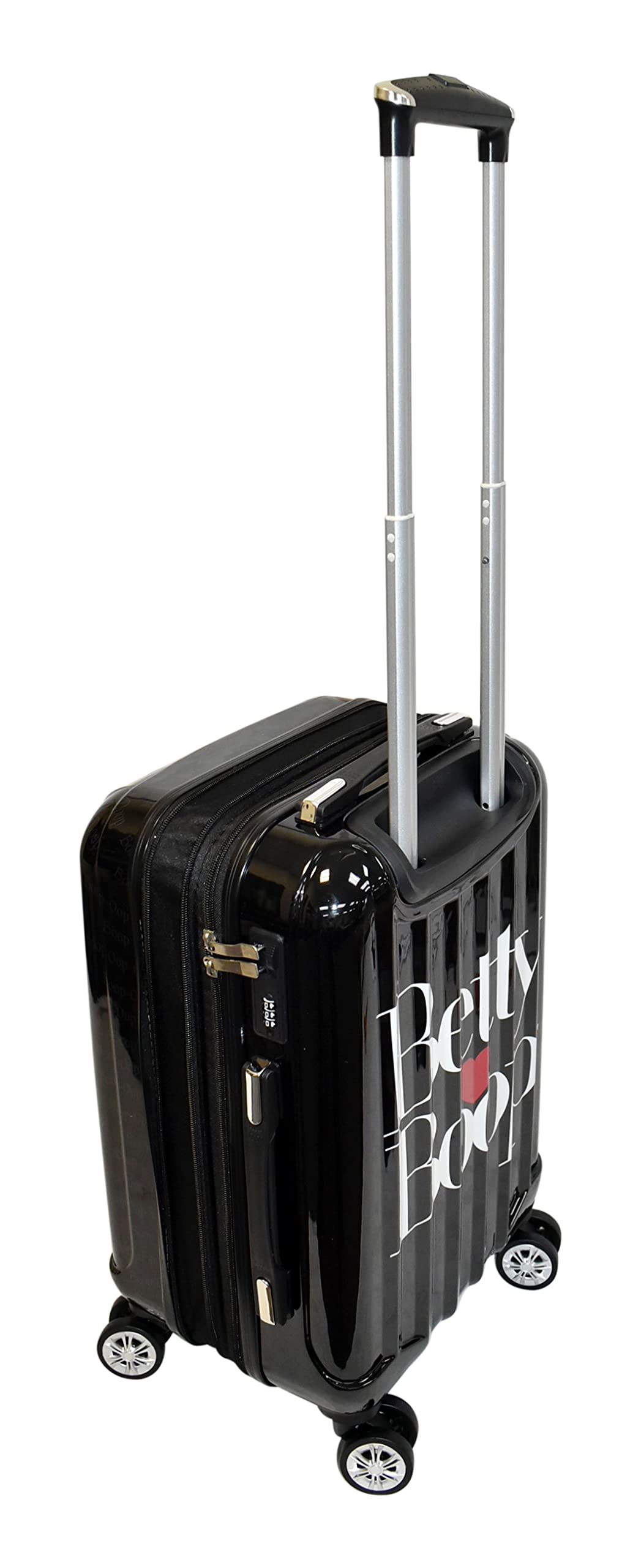 Betty Boop Themed Hard Shell Luggage Set - 3-Piece Carry-On, Medium & Large Suitcases with Spinner Wheels, Expandable Design & TSA Lock - Stylish Travel Essentials for Betty Boop Fans (Perfect for Air Travel, Road Trips & Vacation Getaways)