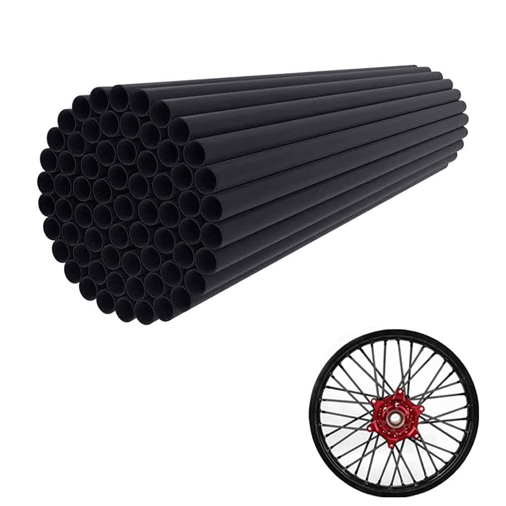 JFG RACING Universal 72Pcs Bike Spoke Covers - Fits 8