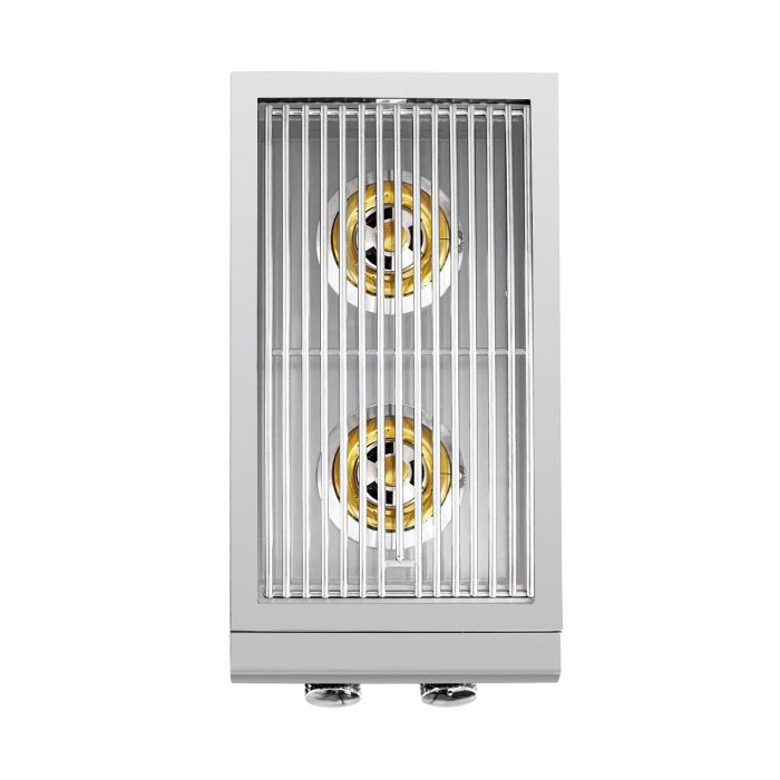 Summerset Sizzler Series Double Side Burner SIZSB2 NG/LP - Outdoor Gas Grill for Backyard BBQs, Patio Cooking & Camping Adventures