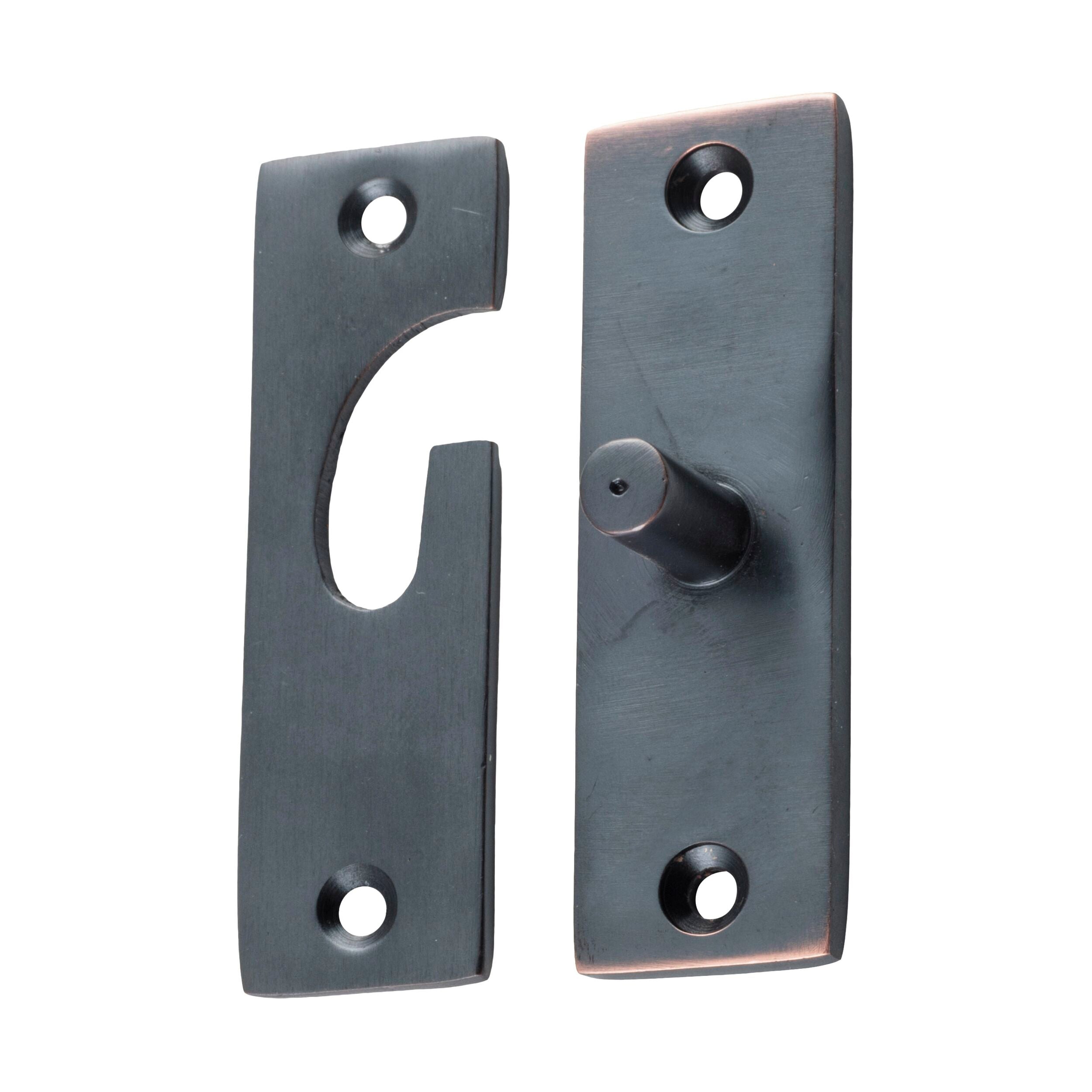 9739 Antique Copper Fanlight Swivel Hinge 73x23mm - Perfect for Vintage Doors, Cabinets & Furniture Restoration