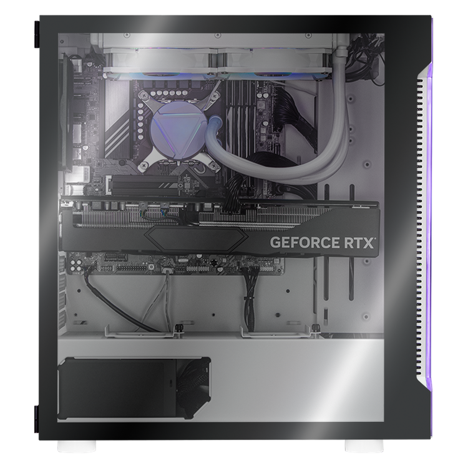 Xtreme Gaming PC - NVIDIA GeForce RTX 4080 Super, Intel Core i7-14700KF, 64GB DDR5 RAM, 2TB SSD, Liquid Cooling, WiFi, White - Perfect for 4K Gaming, VR & Content Creation