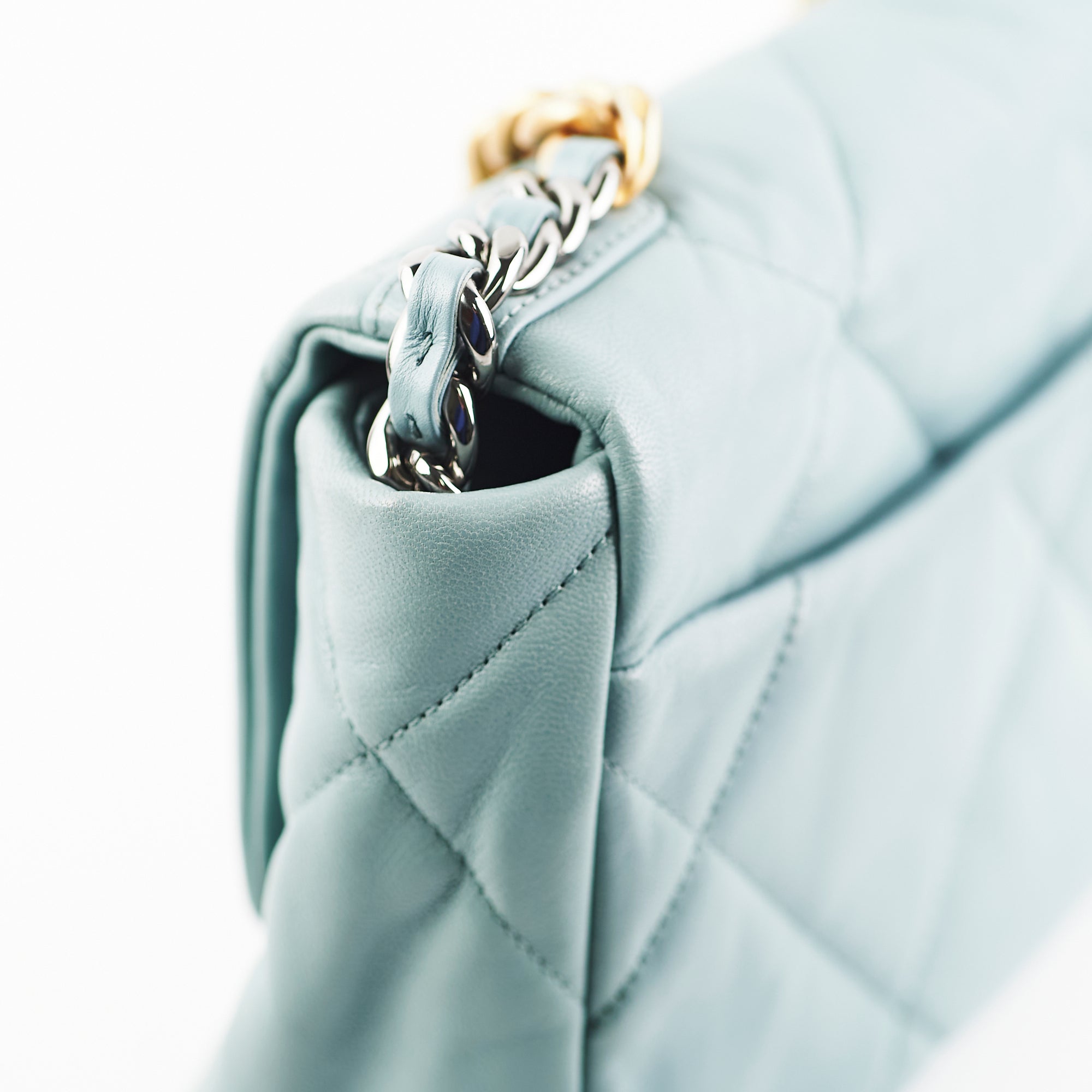Chanel Small 19 Handbag in Blue - Luxury Designer Crossbody Bag for Women | Perfect for Date Night, Parties & Special Occasions