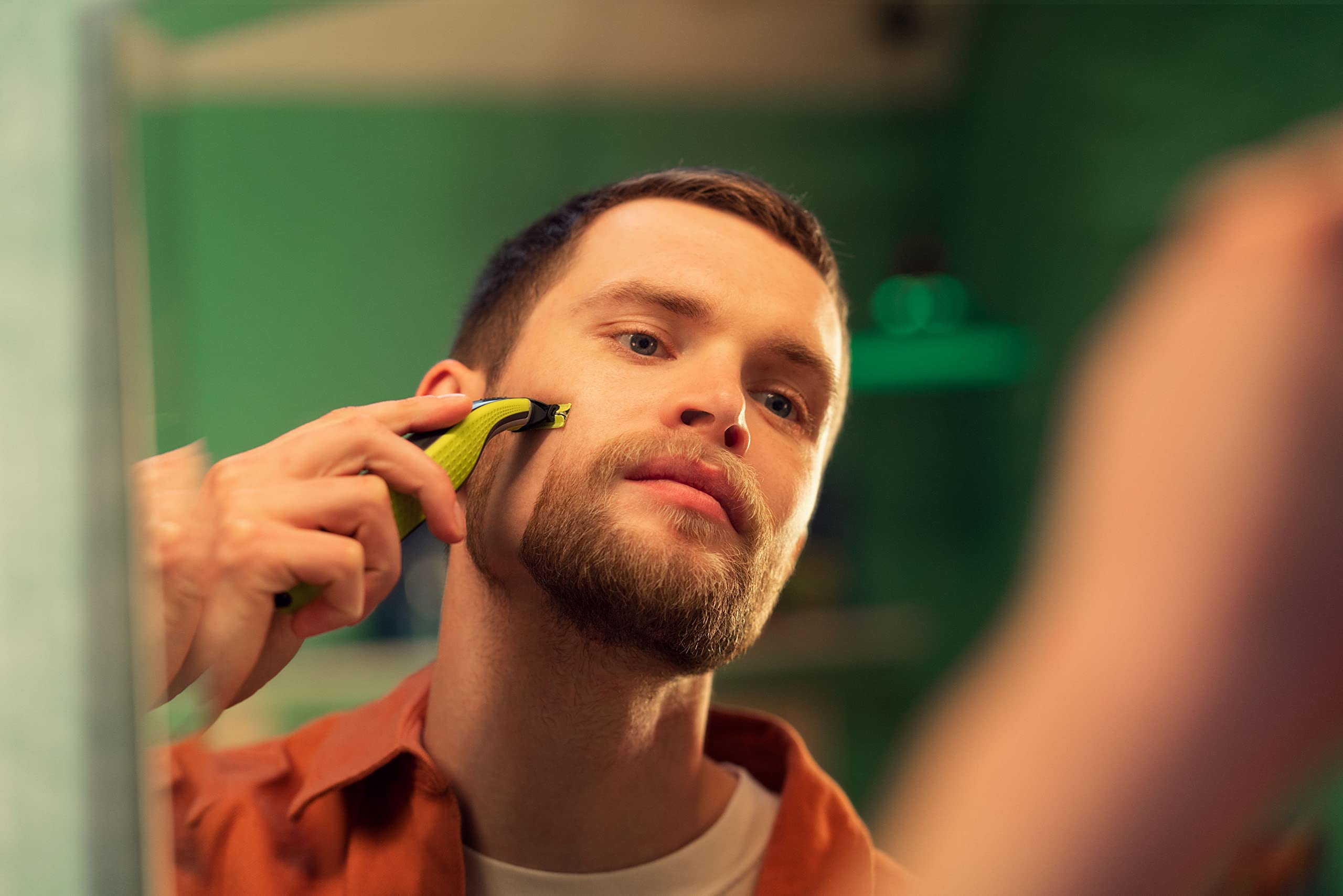 Philips OneBlade 2 Stainless Steel Replacement Blades - Compatible with All OneBlade Trimmers (QP220/50) - Precision Facial Hair, Beard & Body Grooming Blades for Men - Perfect for Travel, Daily Shaving & Personal Care Routine