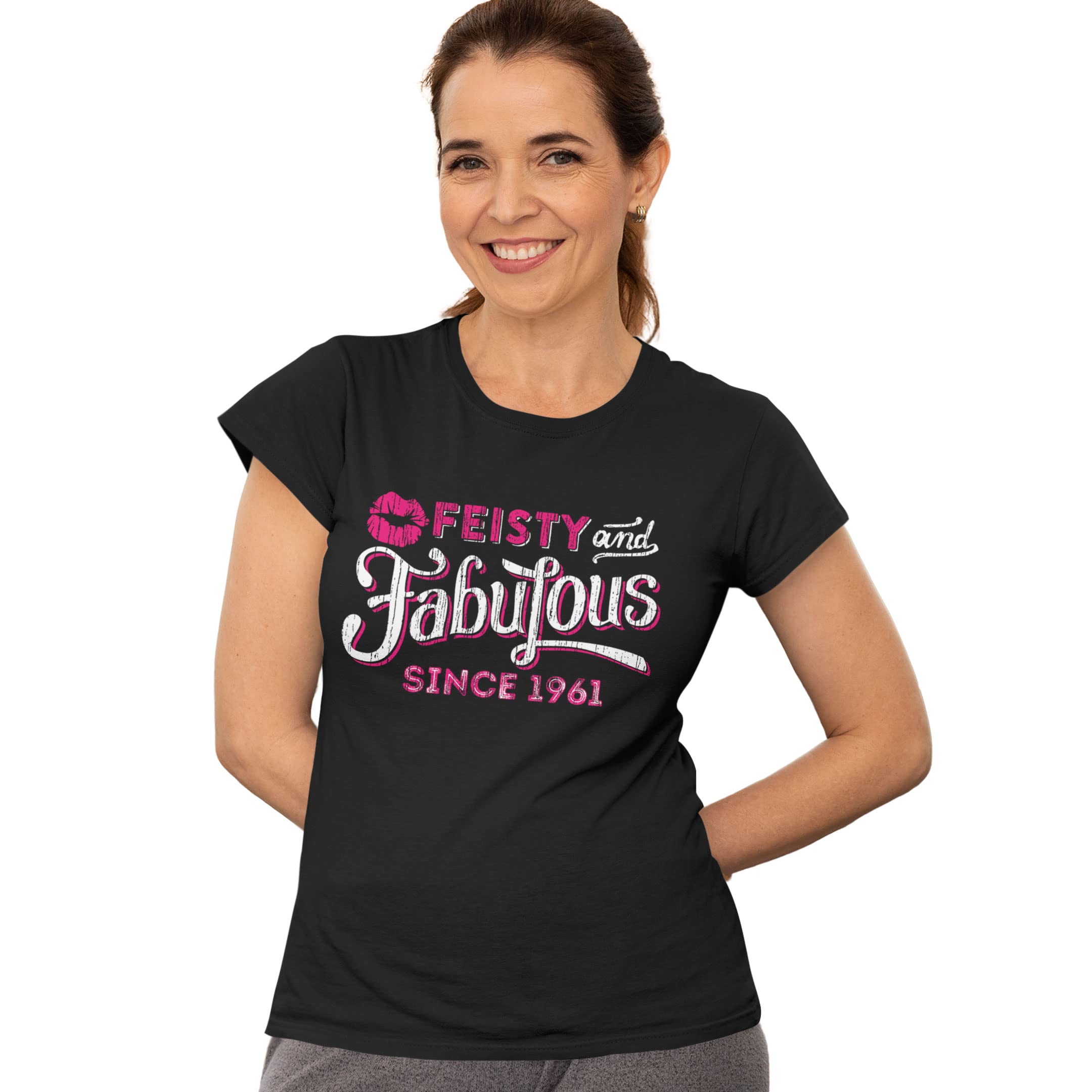 62nd Birthday Shirts for Women - Vintage 1960 Themed 60 Year Old Birthday T-Shirt | Fun Party Outfit & Gift Idea for Grandma, Mom, Friends