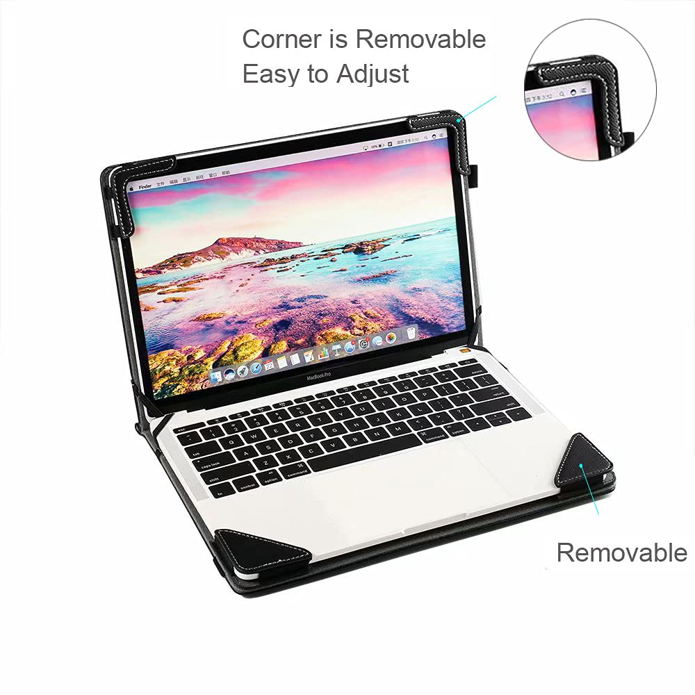 Dell Inspiron 13 7391 7306 13.3 Inch Laptop Hard Shell Case Cover - Protective Skin, Business Sleeve & PC Stand | Perfect for Travel, Office & School Use