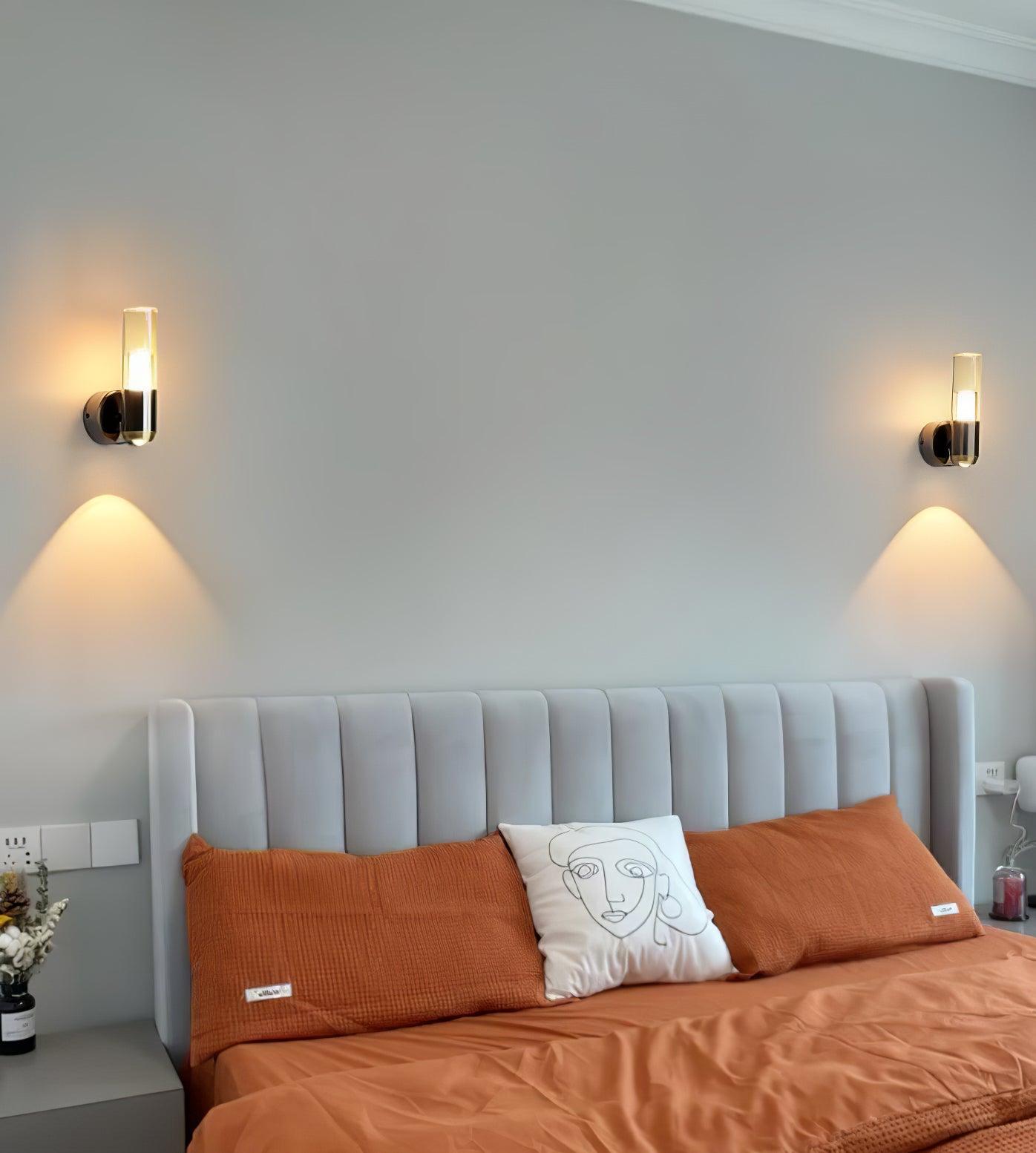 Modern Cylindrical Wall Light - Sleek Contemporary Design for Living Room, Bedroom, or Hallway Lighting - Indoor LED Sconce Fixture