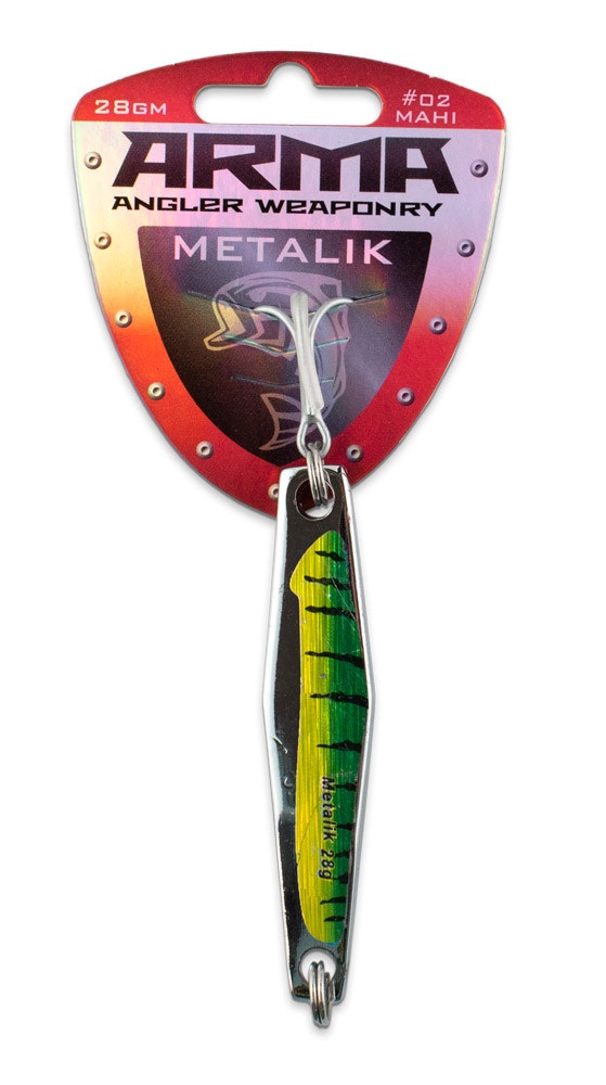 Arma Metalik Fishing Lure - Premium Metal Fishing Lures for Bass, Trout & Saltwater - Perfect for Freshwater & Ocean Fishing